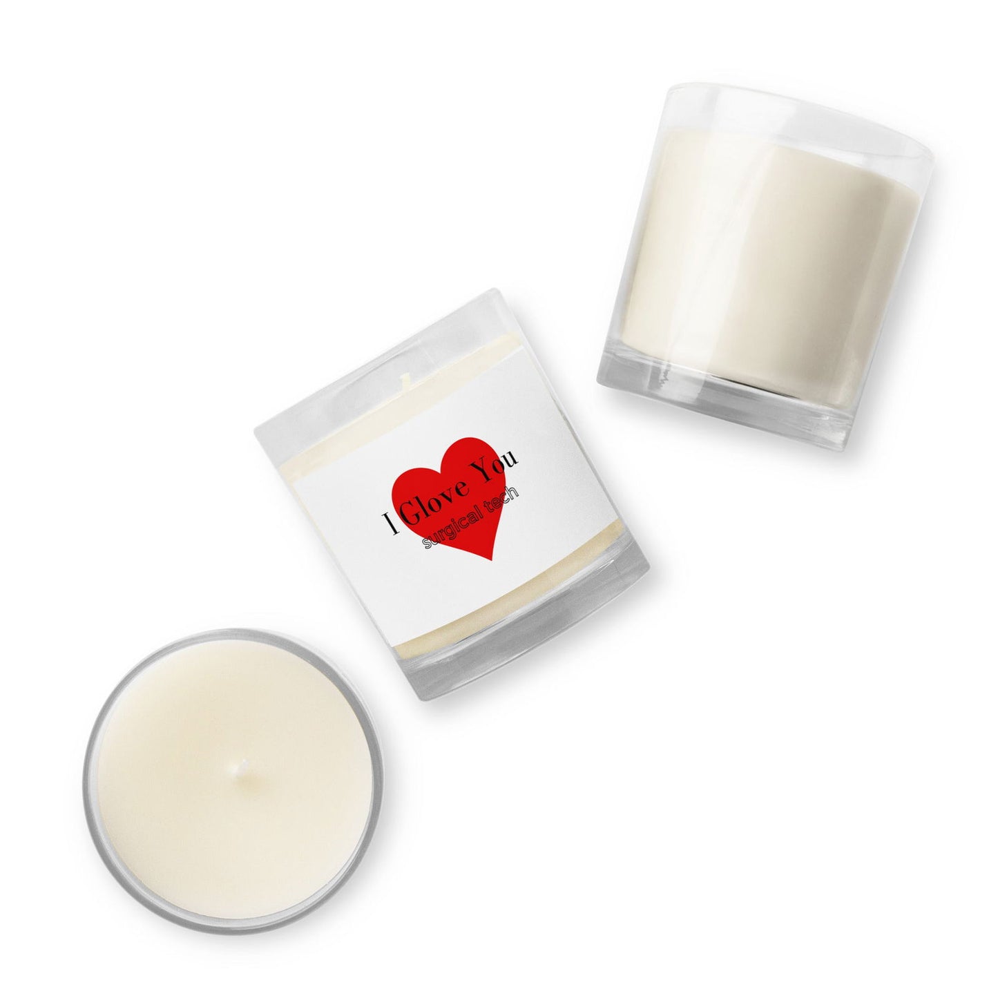 CST certified surgical tech - Glass jar- soy wax - candle - #tag1# - #tag2# -