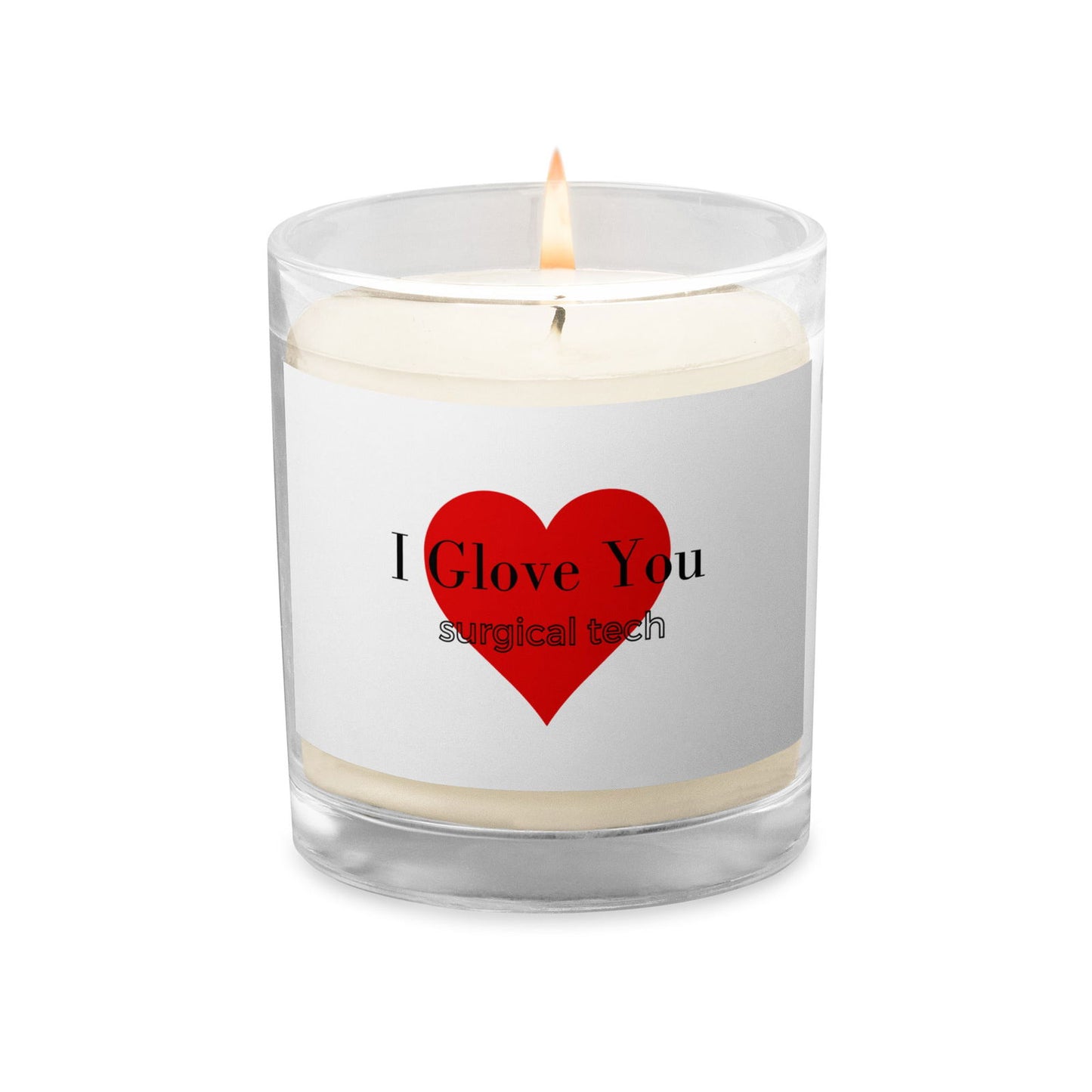 CST certified surgical tech - Glass jar- soy wax - candle - #tag1# - #tag2# -