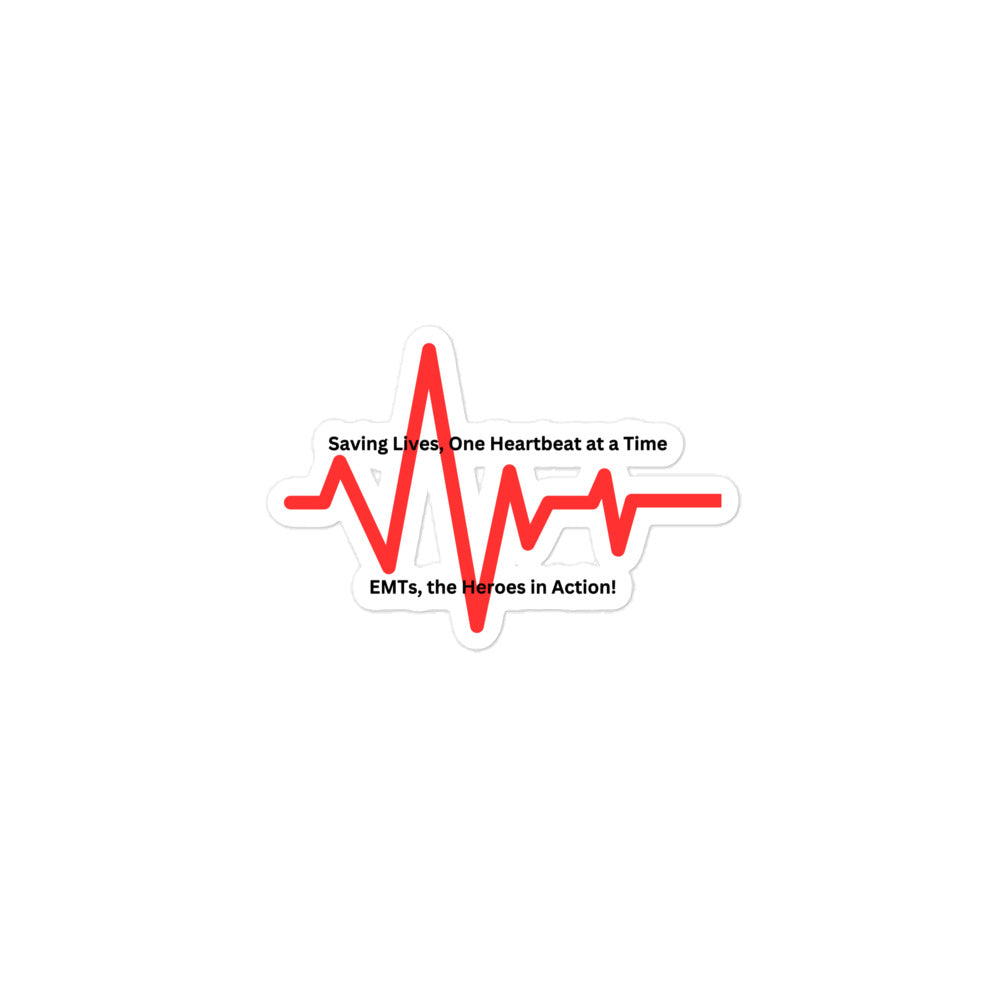EMT Emergency Medical Tech | Bubble-Free Stickers - #tag1# - #tag2# -
