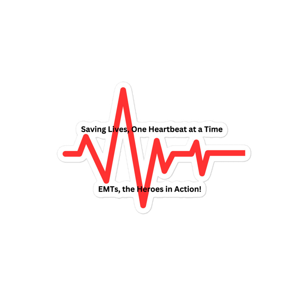 EMT Emergency Medical Tech | Bubble-Free Stickers - #tag1# - #tag2# -