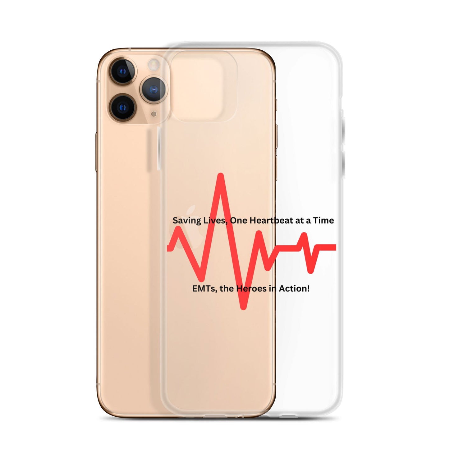 EMT Emergency Medical Tech | Clear Case for iPhone® - #tag1# - #tag2# -
