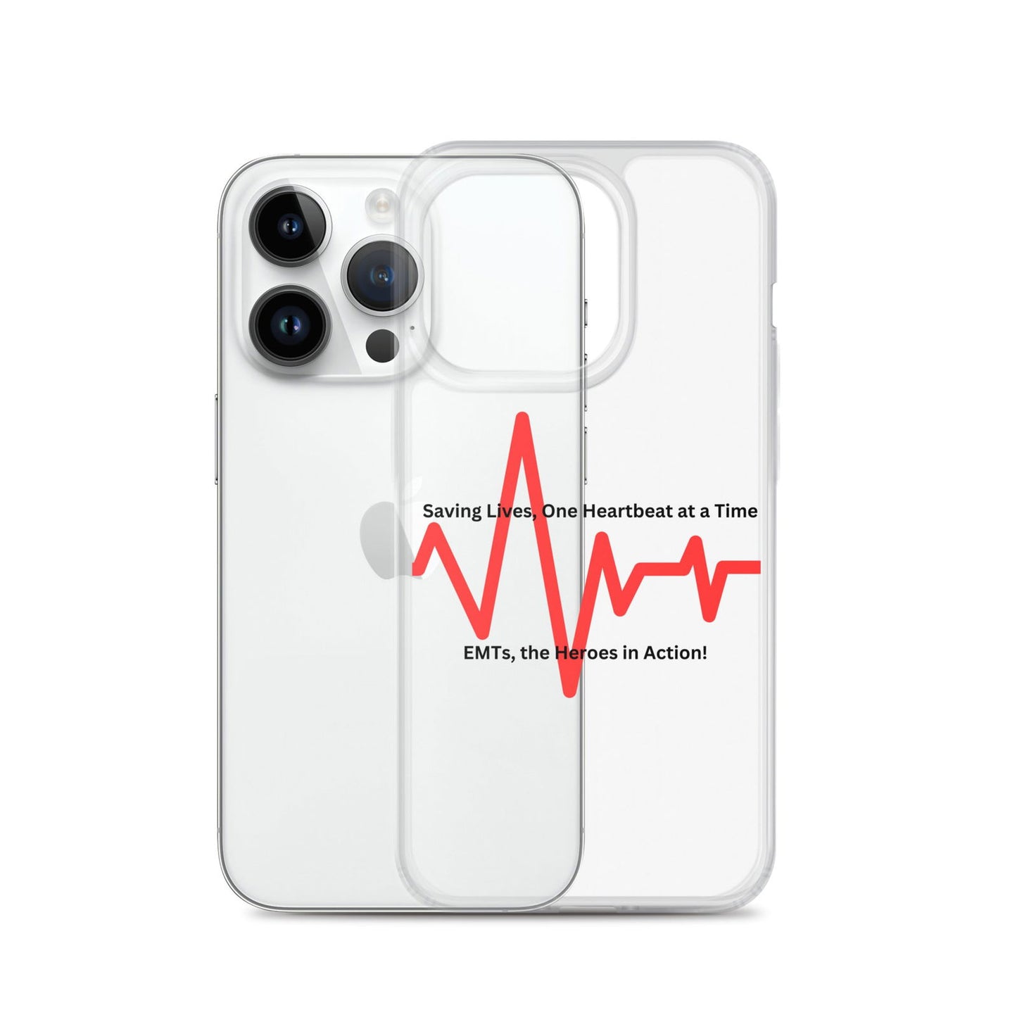 EMT Emergency Medical Tech | Clear Case for iPhone® - #tag1# - #tag2# -