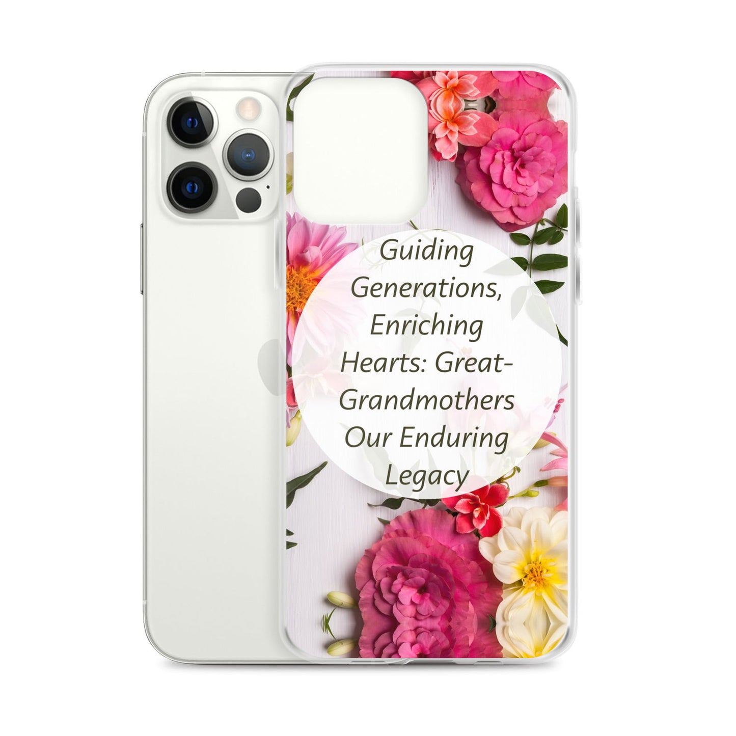 Flowered | Grandmothers | Clear Case for iPhone® - #tag1# - #tag2# -