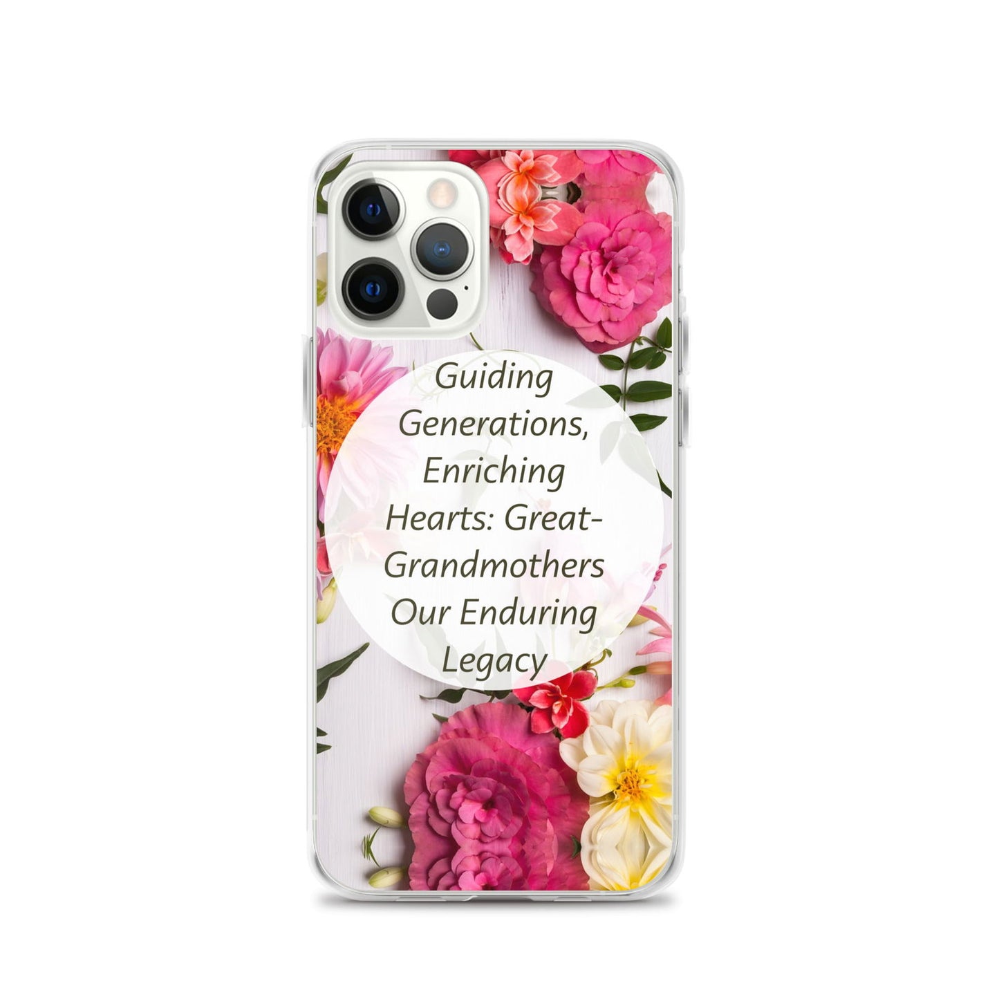 Flowered | Grandmothers | Clear Case for iPhone® - #tag1# - #tag2# -