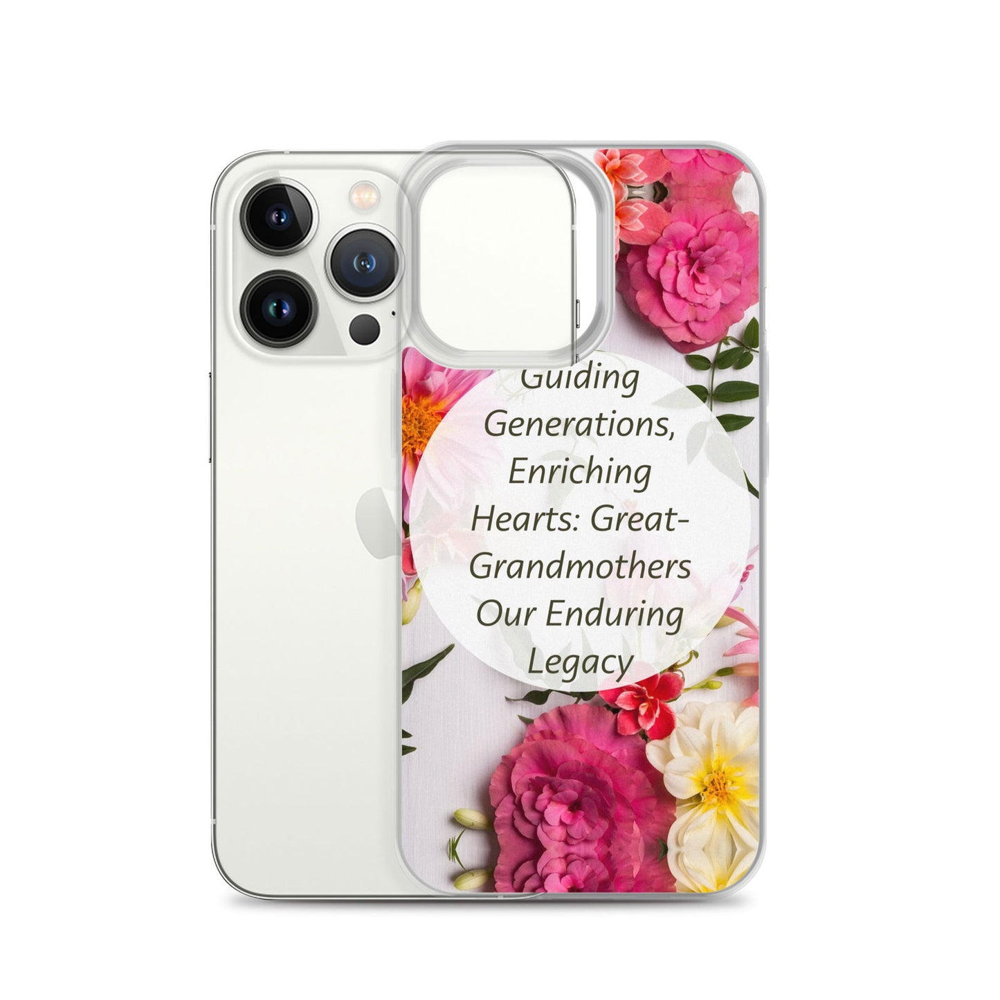 Flowered | Grandmothers | Clear Case for iPhone® - #tag1# - #tag2# -