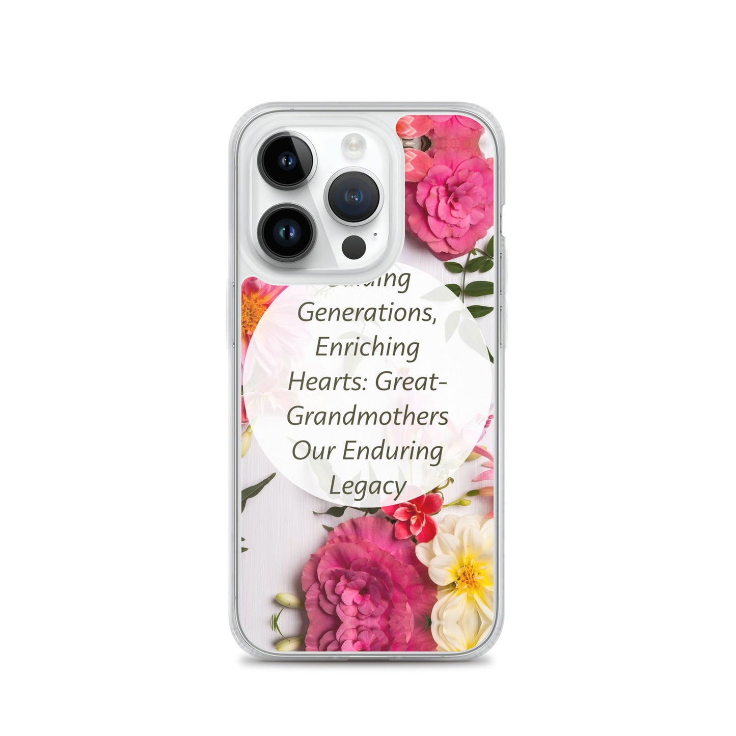 Flowered | Grandmothers | Clear Case for iPhone® - #tag1# - #tag2# -