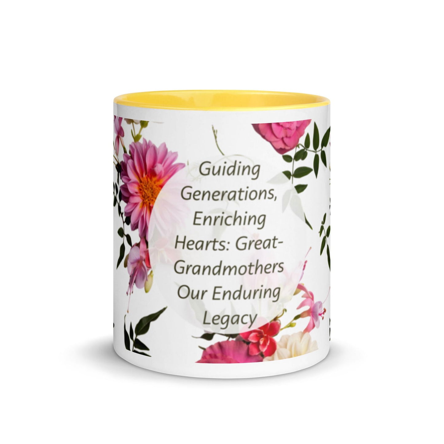 Flowered Grandmothers | Mug With Color Inside - #tag1# - #tag2# -