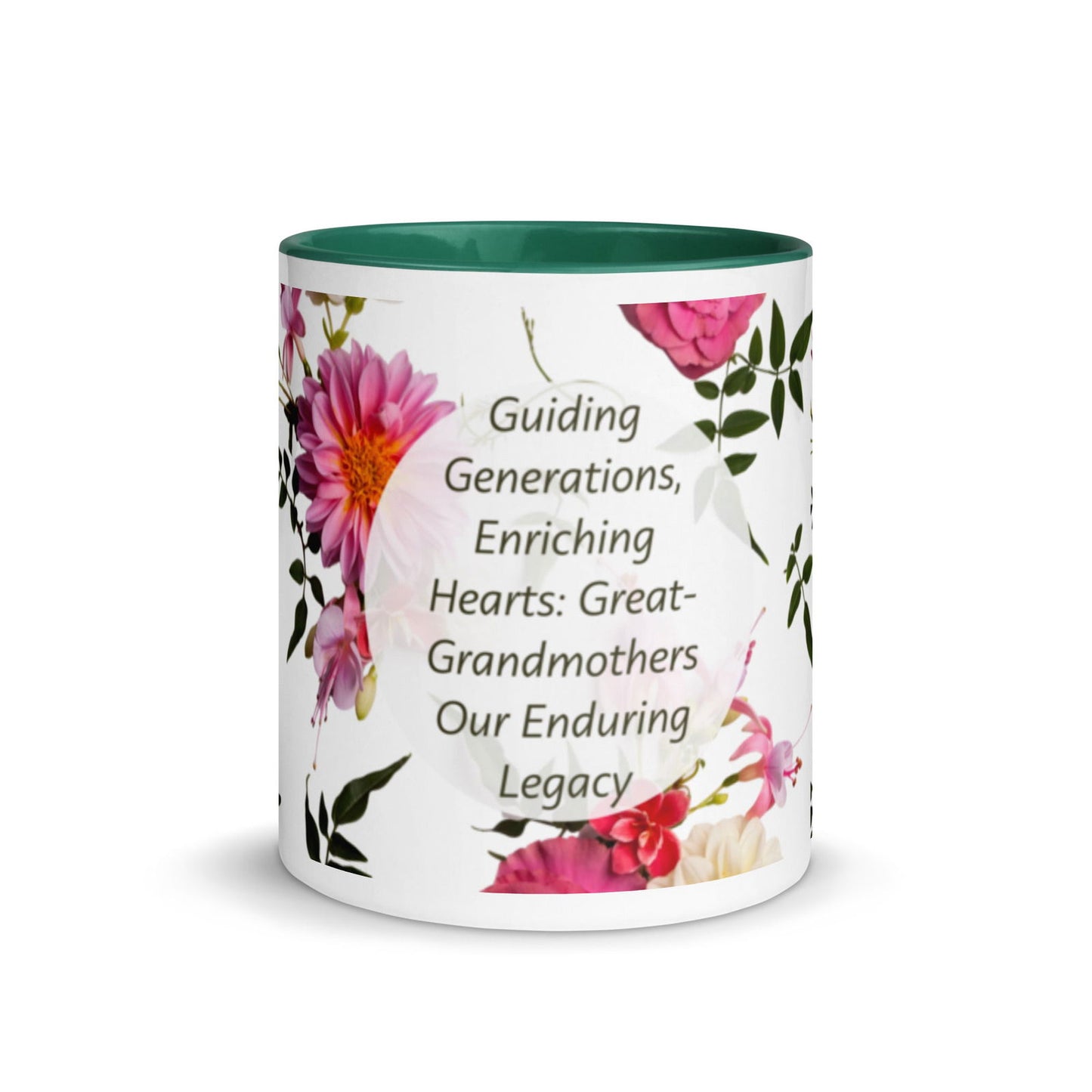 Flowered Grandmothers | Mug With Color Inside - #tag1# - #tag2# -