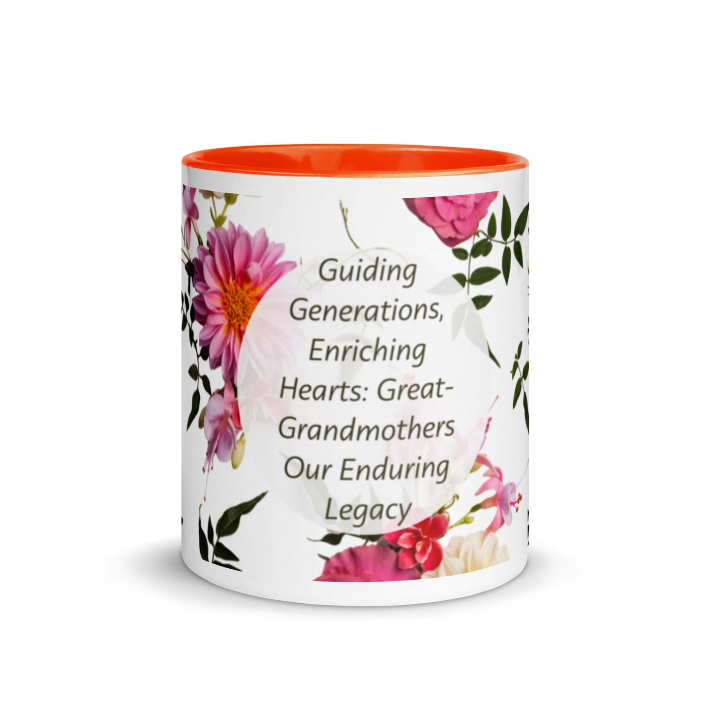 Flowered Grandmothers | Mug With Color Inside - #tag1# - #tag2# -