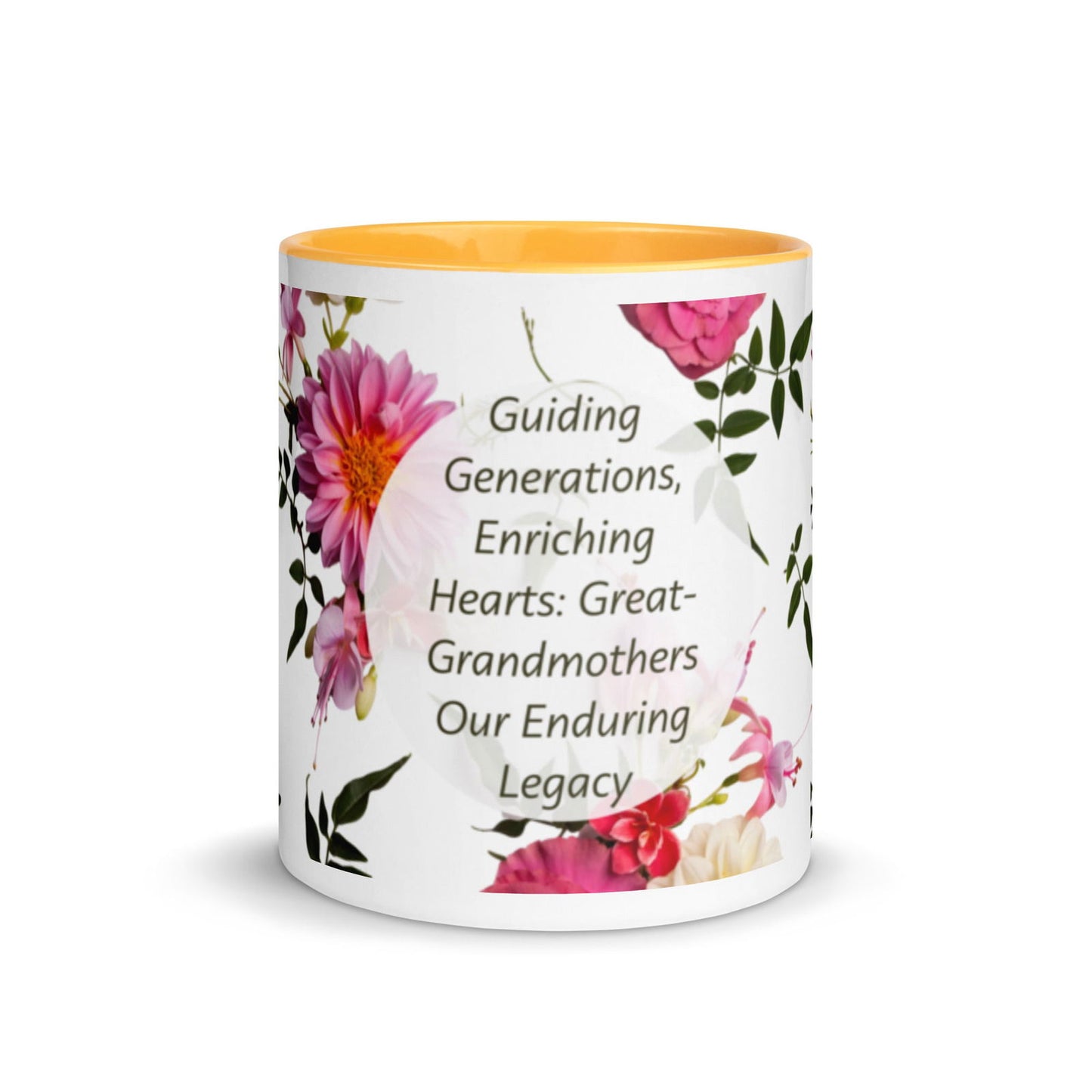 Flowered Grandmothers | Mug With Color Inside - #tag1# - #tag2# -