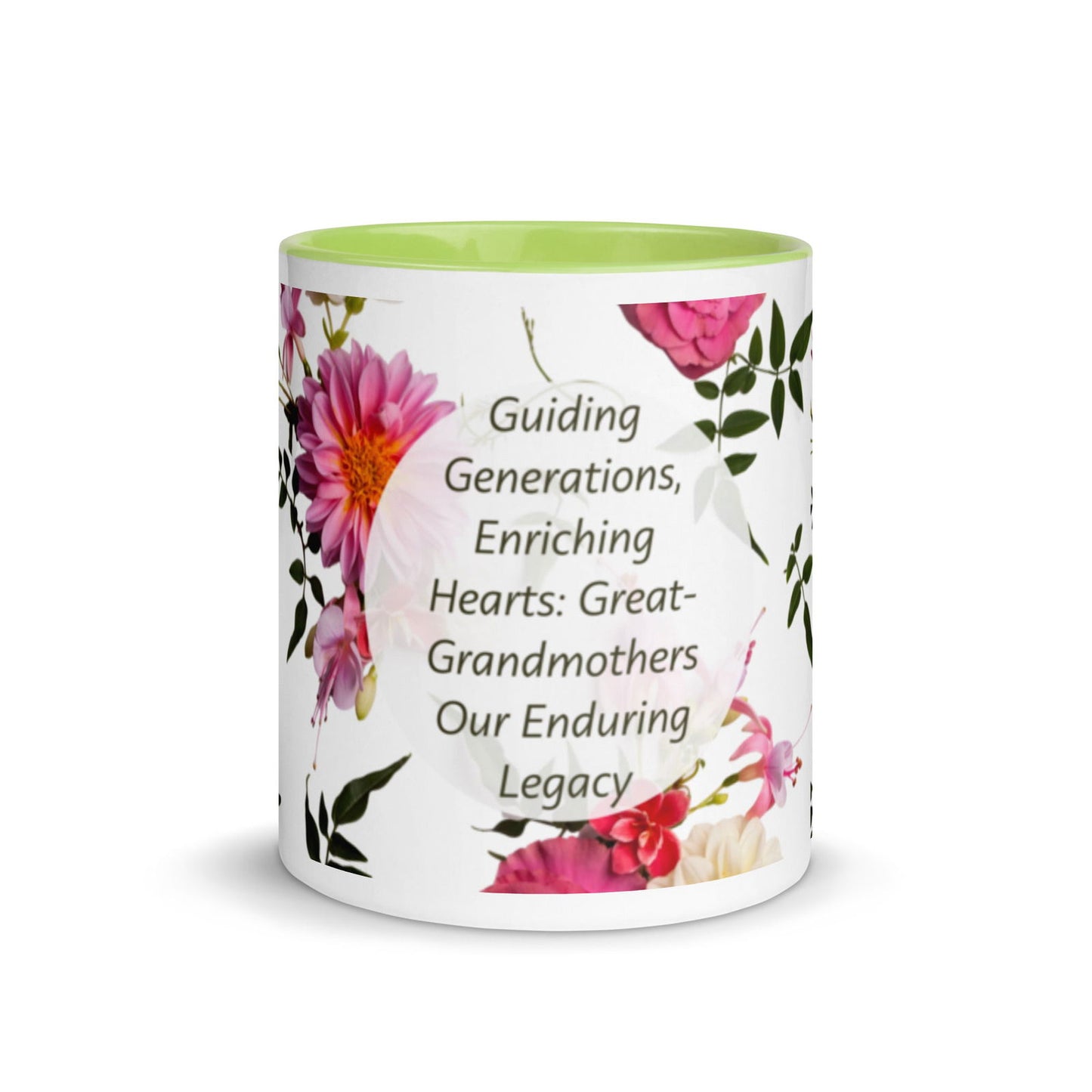Flowered Grandmothers | Mug With Color Inside - #tag1# - #tag2# -