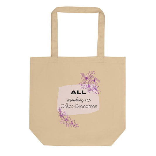 Grandmas Eco Tote Bag   - #tag1# - #tag2# -