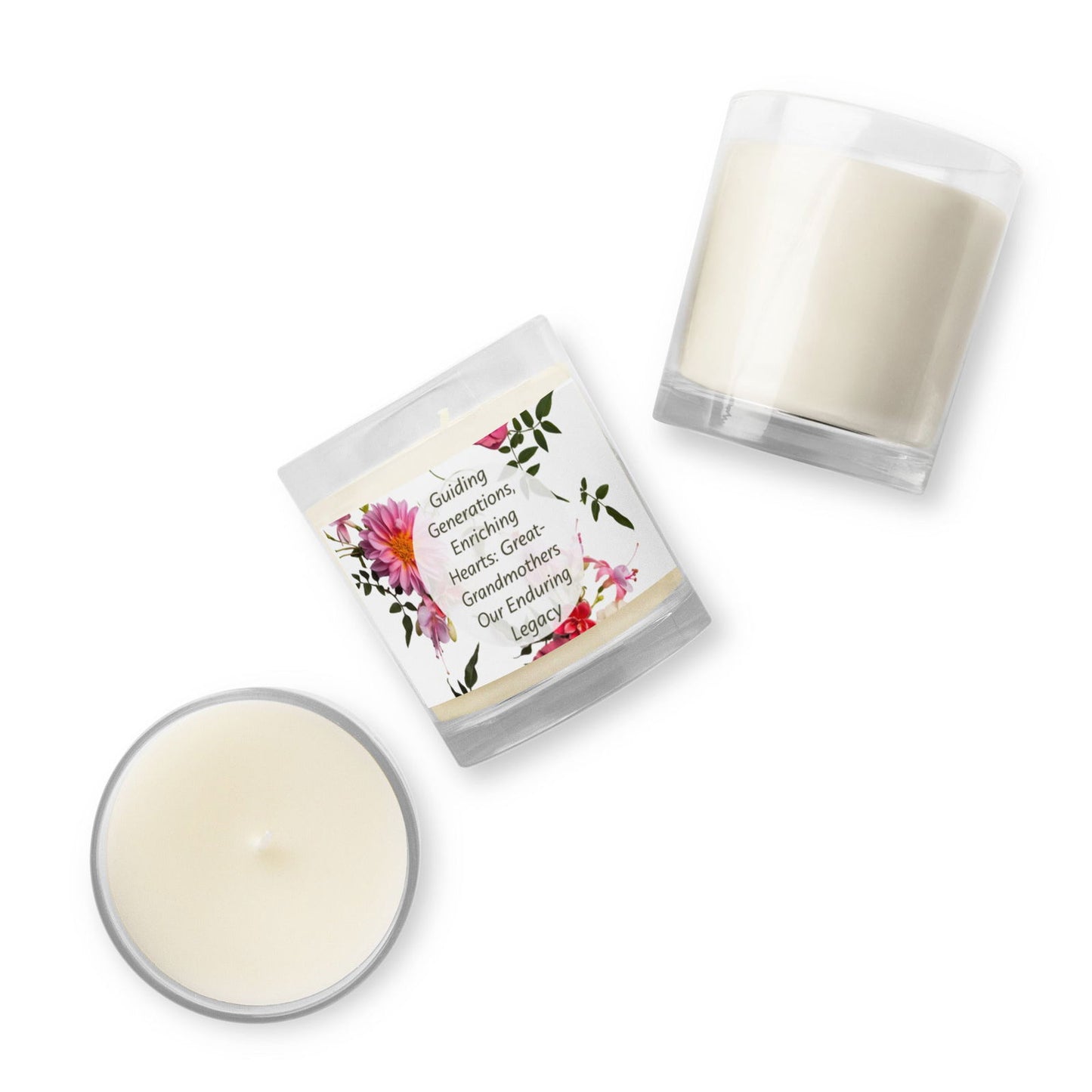 Grandmothers Legacy Glass jar soy wax candle - #tag1# - #tag2# -