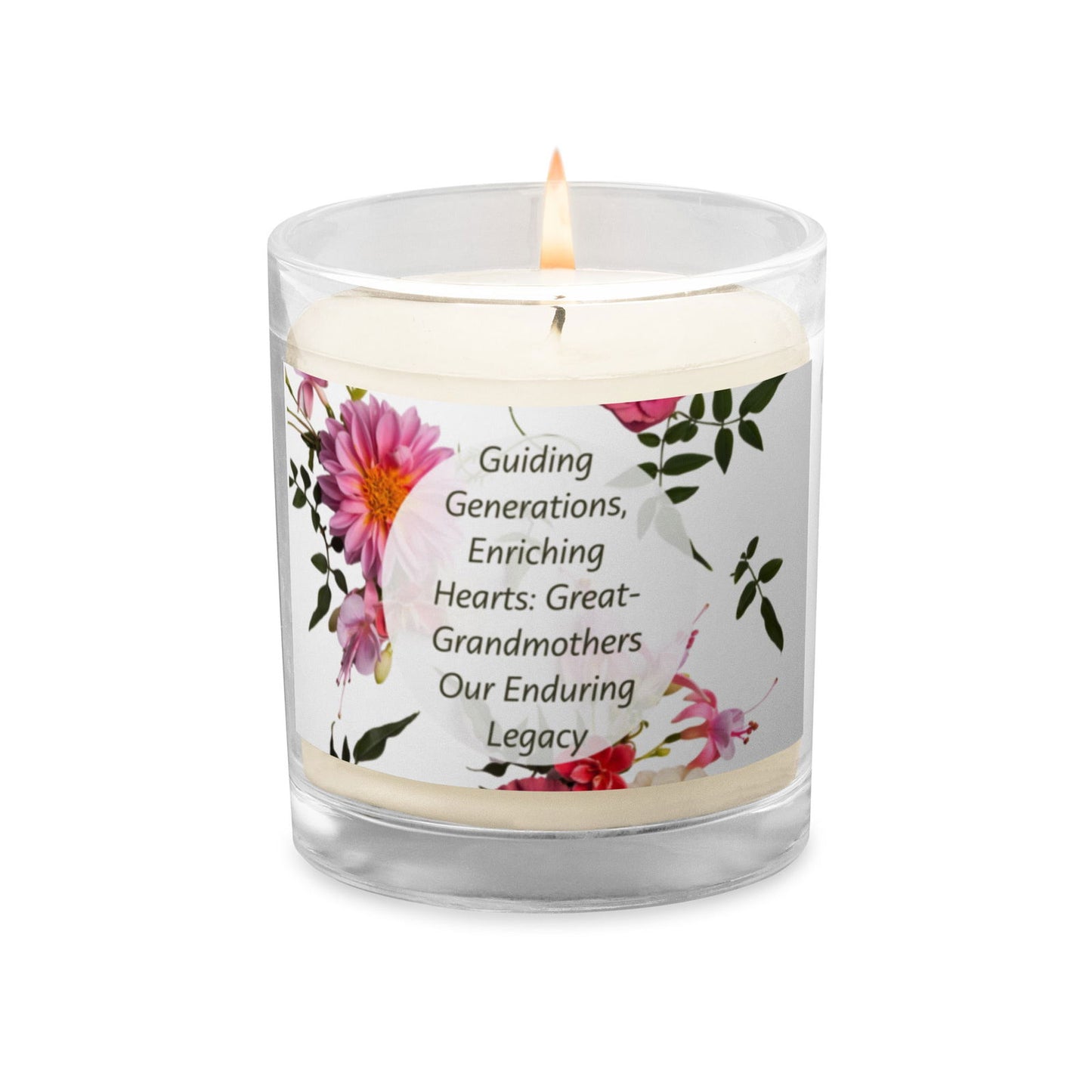 Grandmothers Legacy Glass jar soy wax candle - #tag1# - #tag2# -