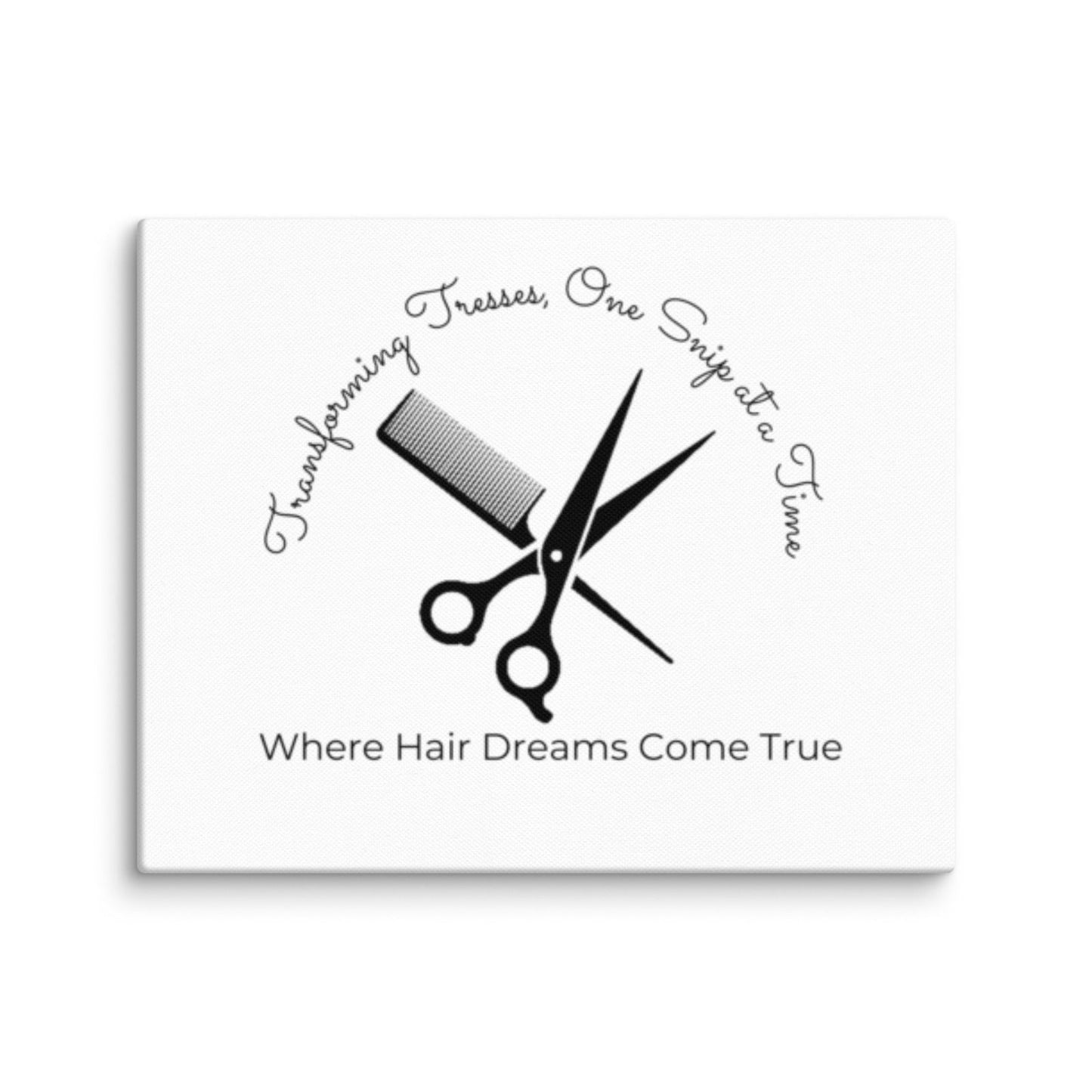 Hairstylist Canvas Print - #tag1# - #tag2# -