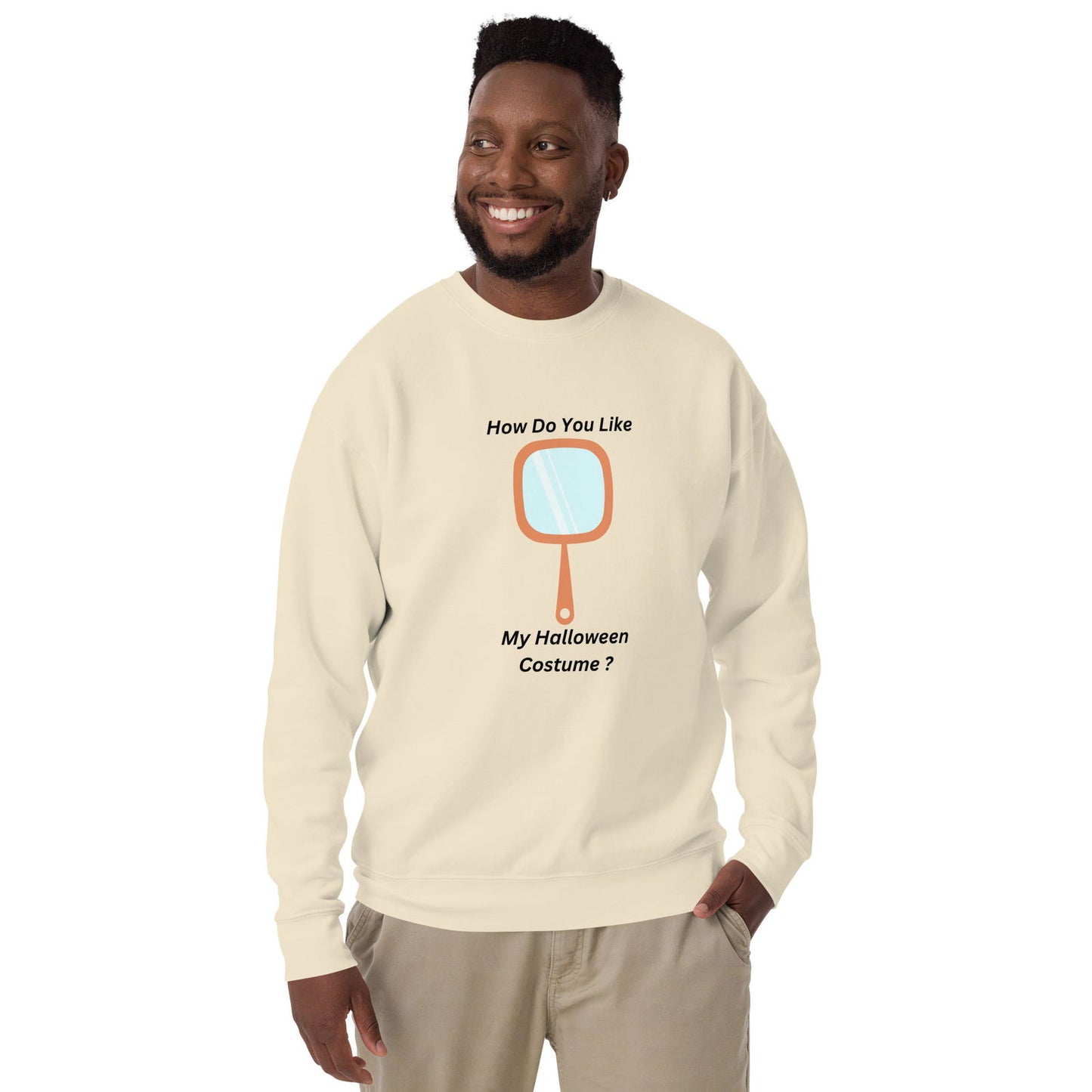 How Do You Like My Halloween Costume? halloween Unisex Premium Sweatshirt - #tag1# - #tag2# -