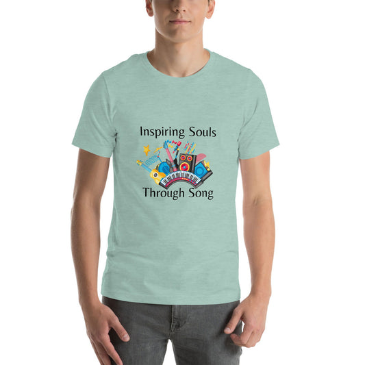 Inspiring Souls Through Song | Short Sleeve | Unisex T-Shirt   - #tag1# - #tag2# -