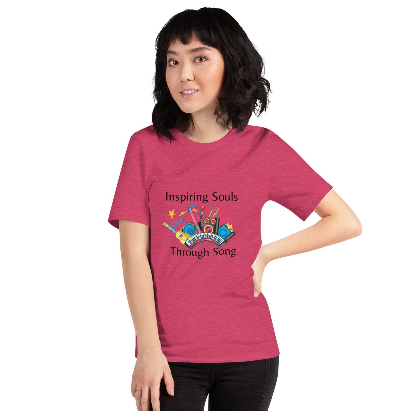 Inspiring Souls Through Song | Short Sleeve | Unisex T-Shirt - #tag1# - #tag2# -