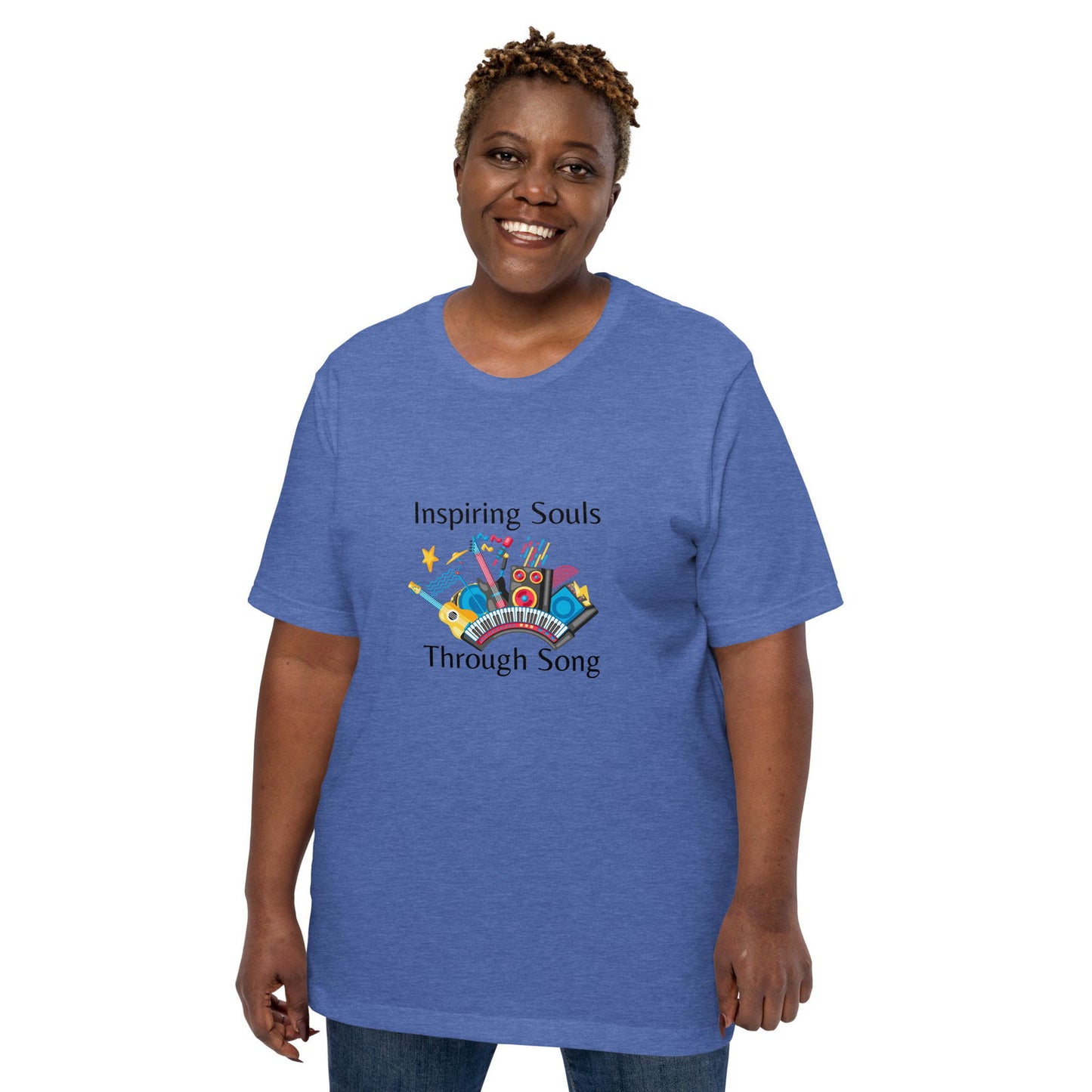 Inspiring Souls Through Song | Short Sleeve | Unisex T-Shirt - #tag1# - #tag2# -
