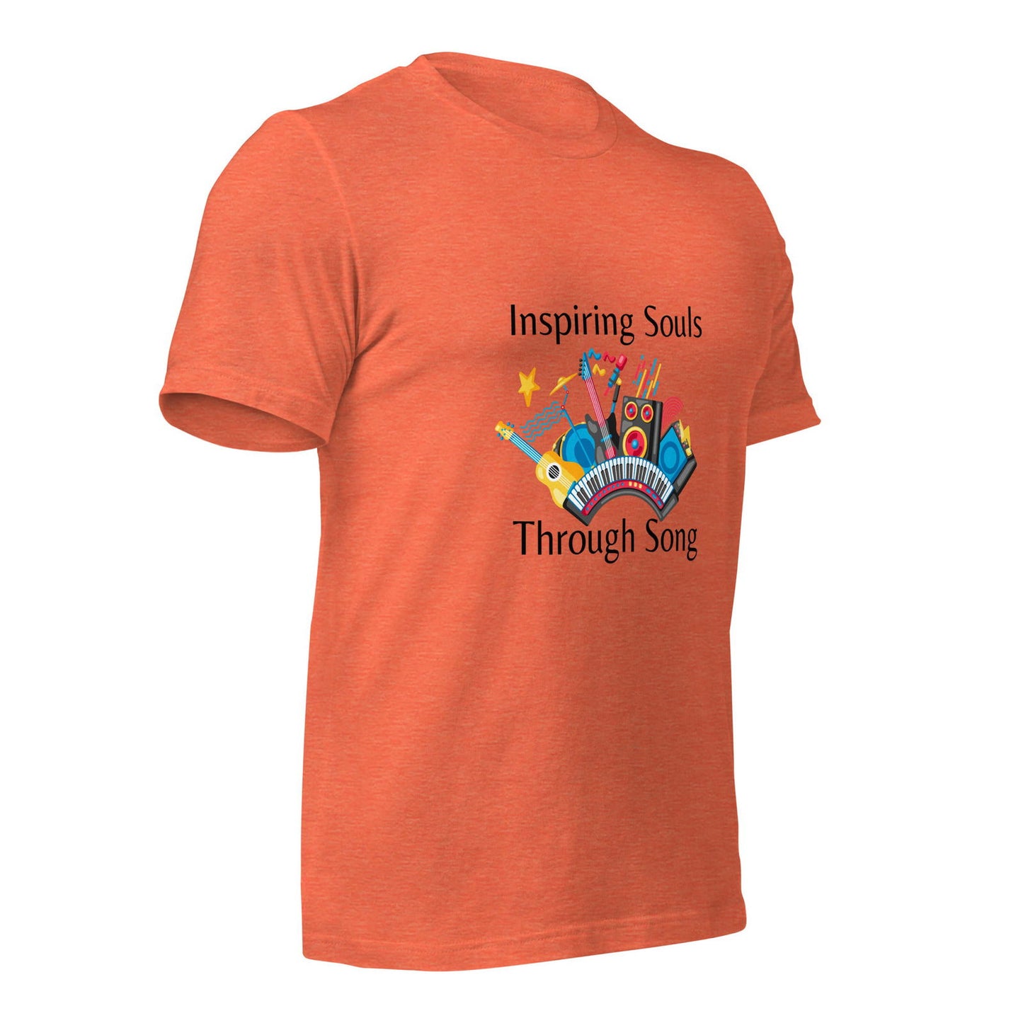 Inspiring Souls Through Song | Short Sleeve | Unisex T-Shirt - #tag1# - #tag2# -