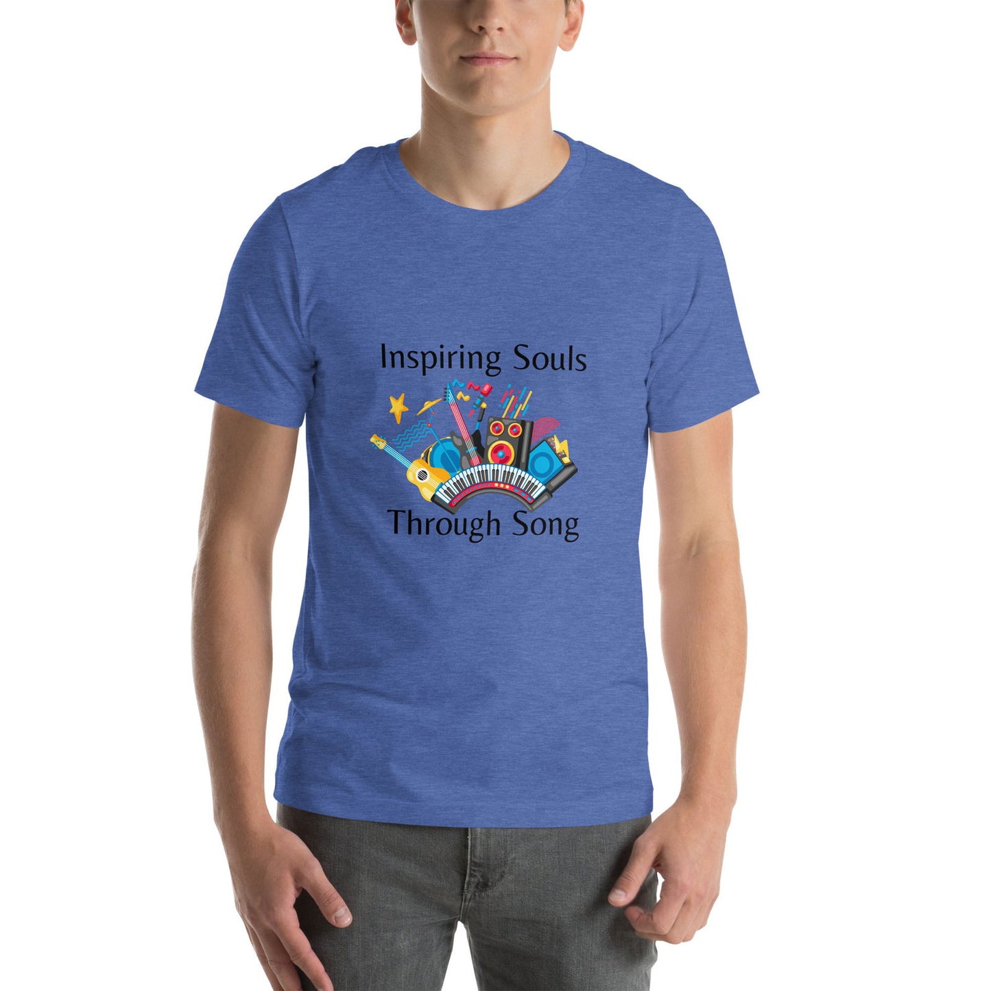 Inspiring Souls Through Song | Short Sleeve | Unisex T-Shirt - #tag1# - #tag2# -