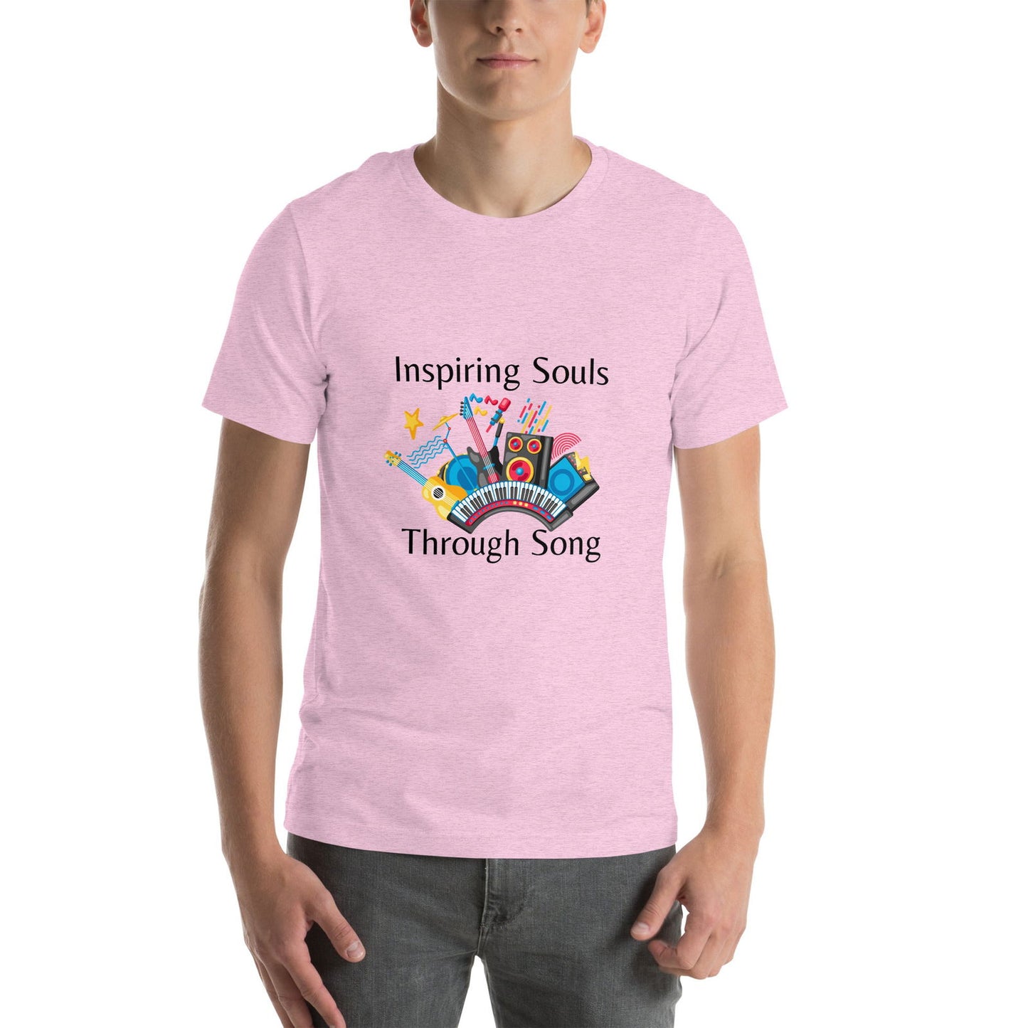 Inspiring Souls Through Song | Short Sleeve | Unisex T-Shirt - #tag1# - #tag2# -