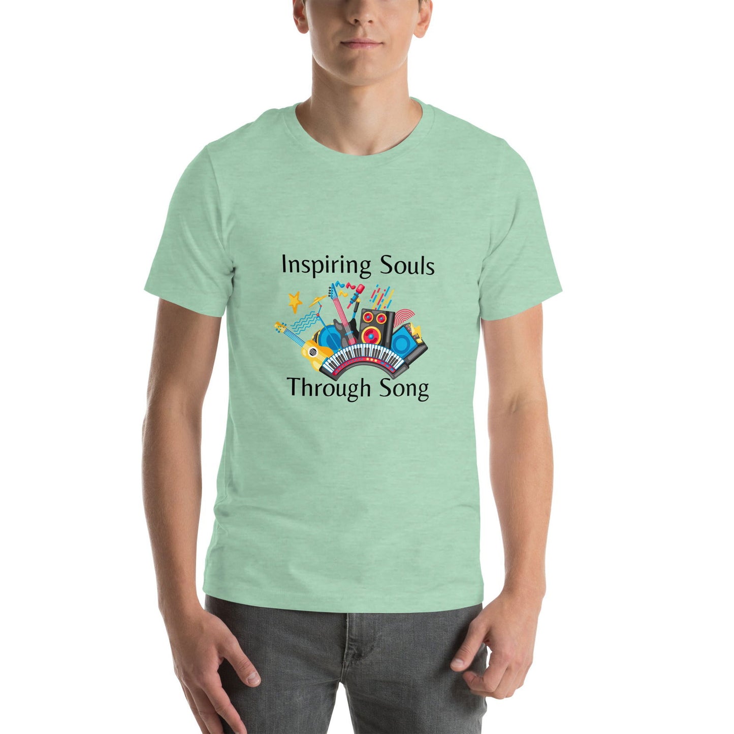 Inspiring Souls Through Song | Short Sleeve | Unisex T-Shirt - #tag1# - #tag2# -