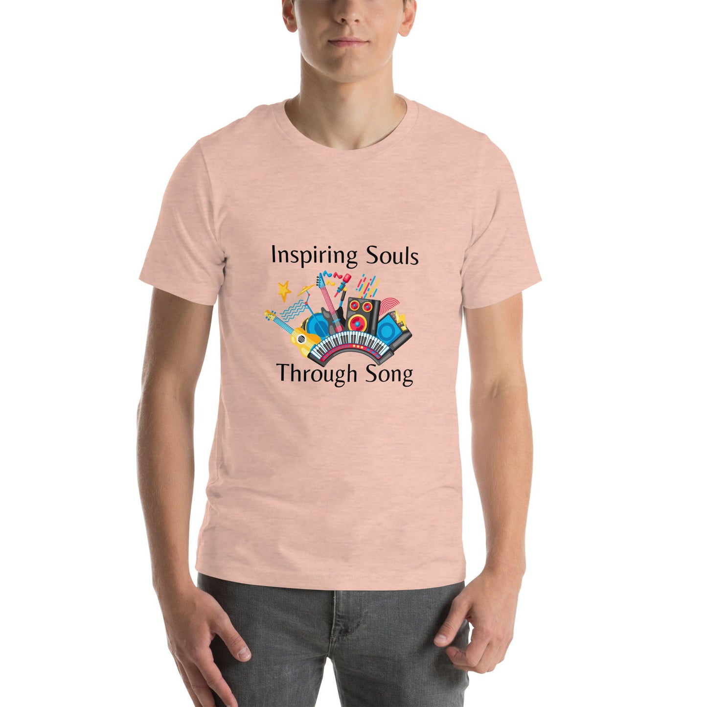 Inspiring Souls Through Song | Short Sleeve | Unisex T-Shirt - #tag1# - #tag2# -