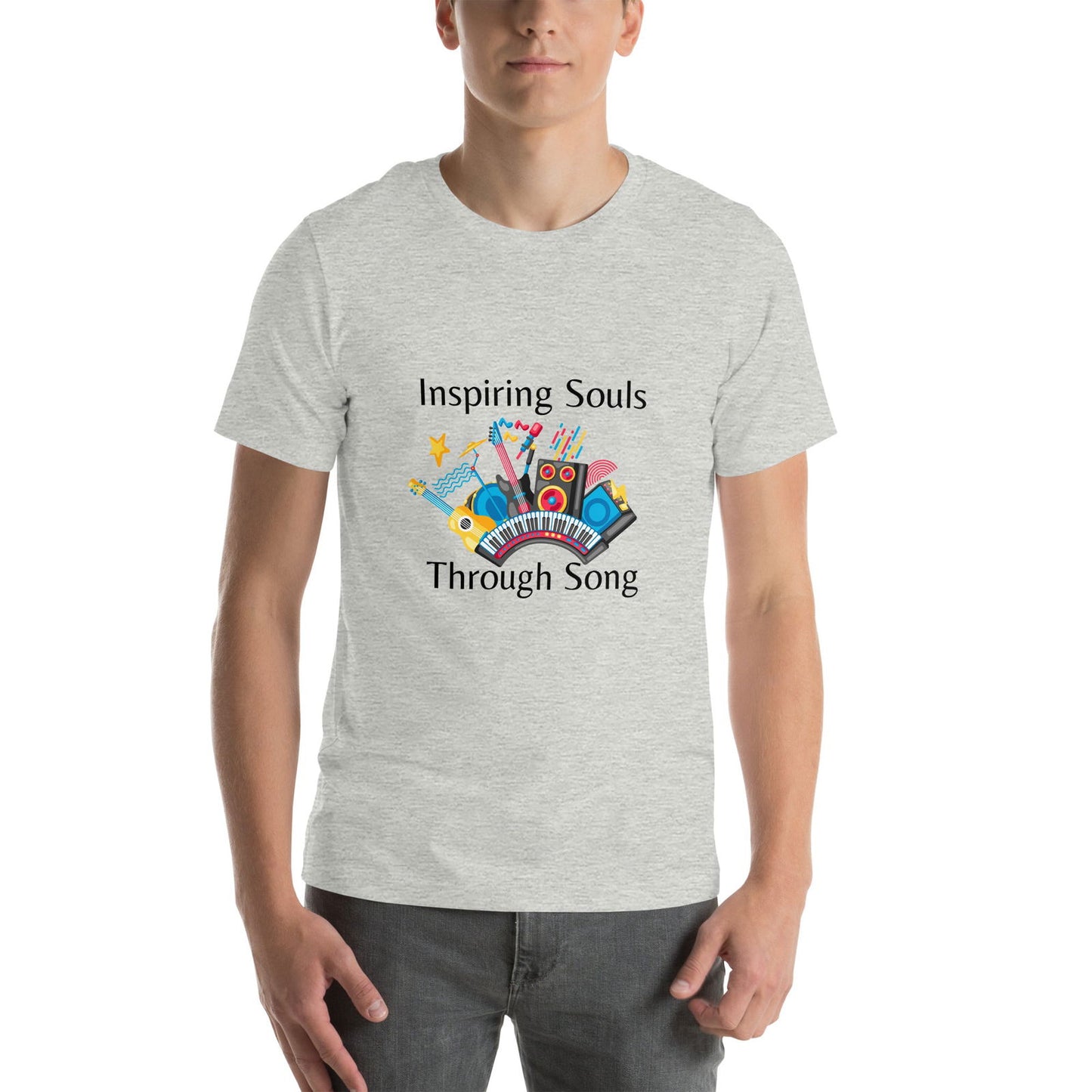 Inspiring Souls Through Song | Short Sleeve | Unisex T-Shirt - #tag1# - #tag2# -