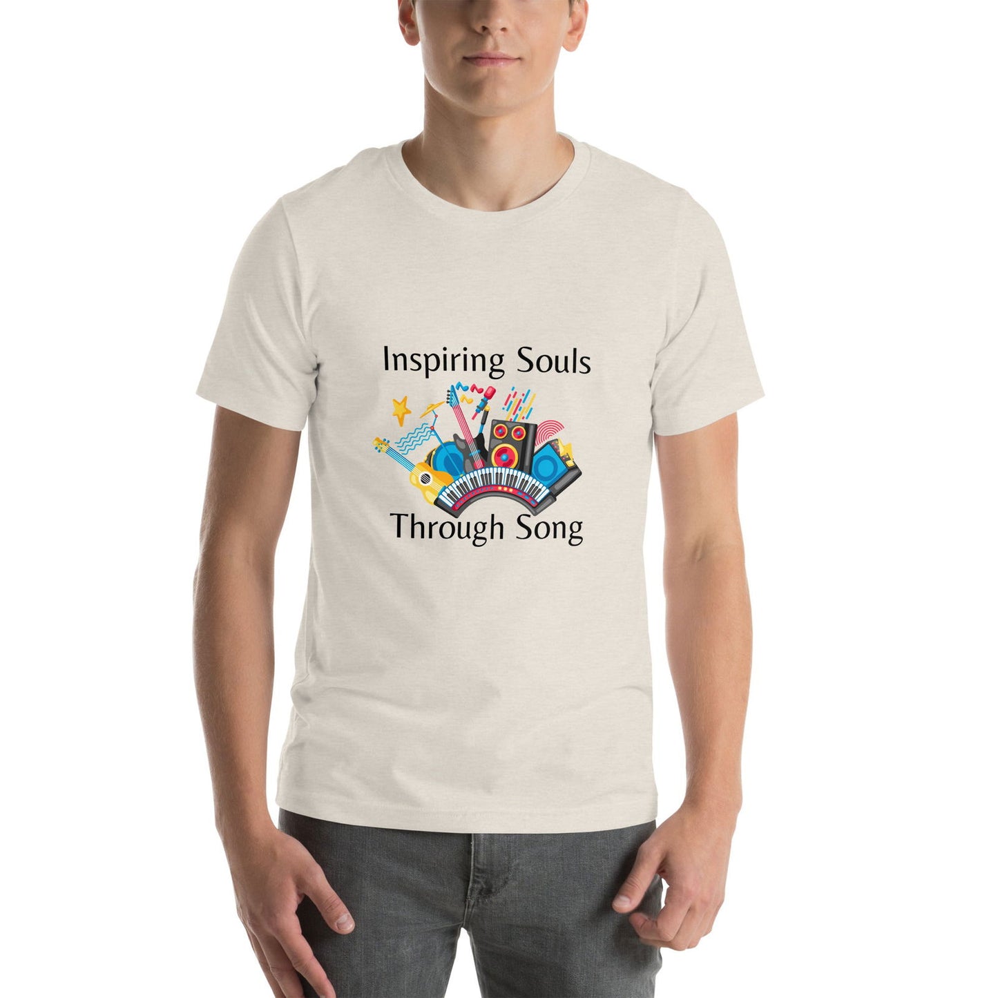 Inspiring Souls Through Song | Short Sleeve | Unisex T-Shirt - #tag1# - #tag2# -