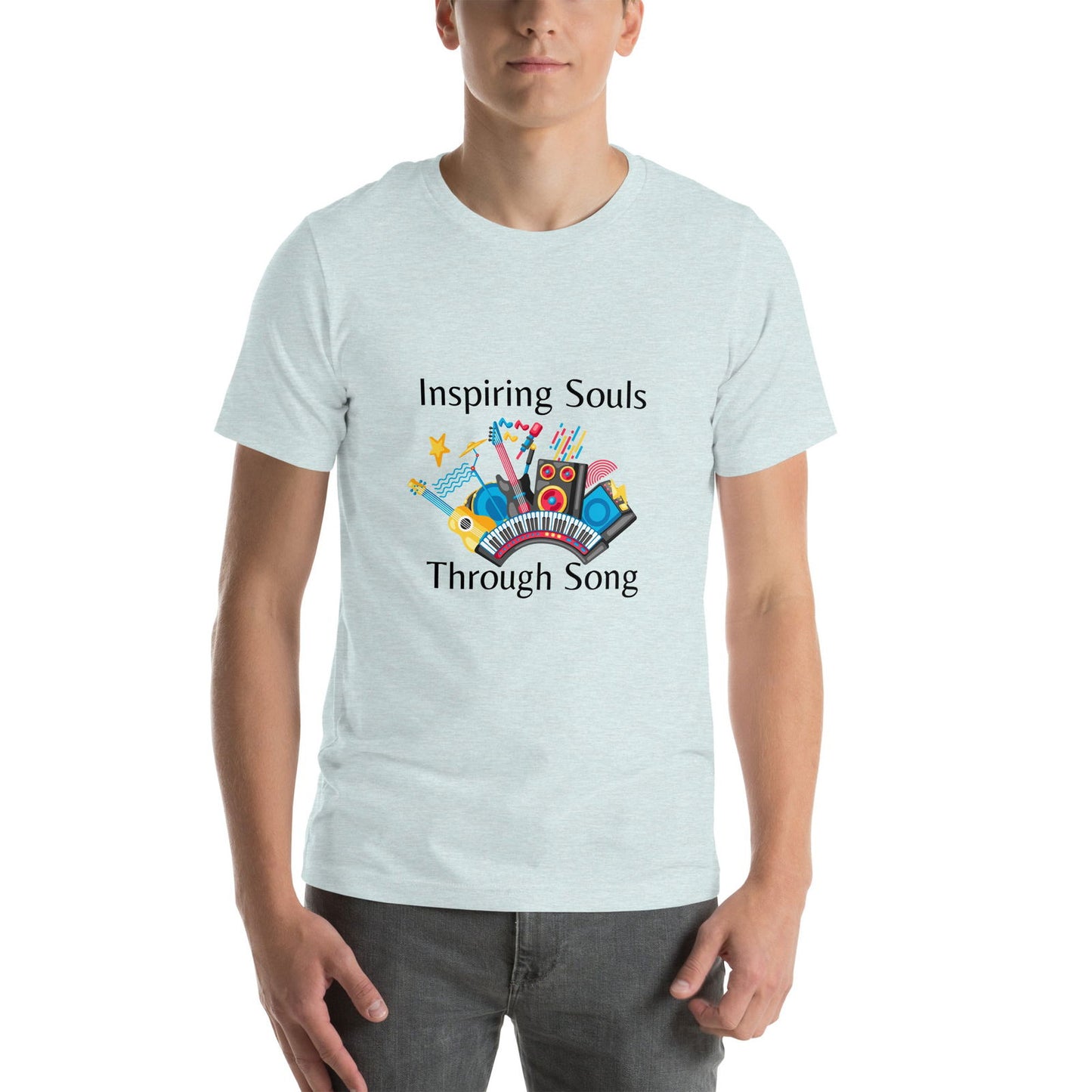 Inspiring Souls Through Song | Short Sleeve | Unisex T-Shirt - #tag1# - #tag2# -