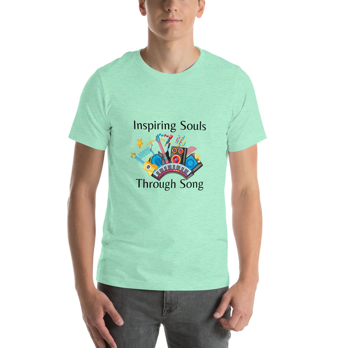 Inspiring Souls Through Song | Short Sleeve | Unisex T-Shirt - #tag1# - #tag2# -
