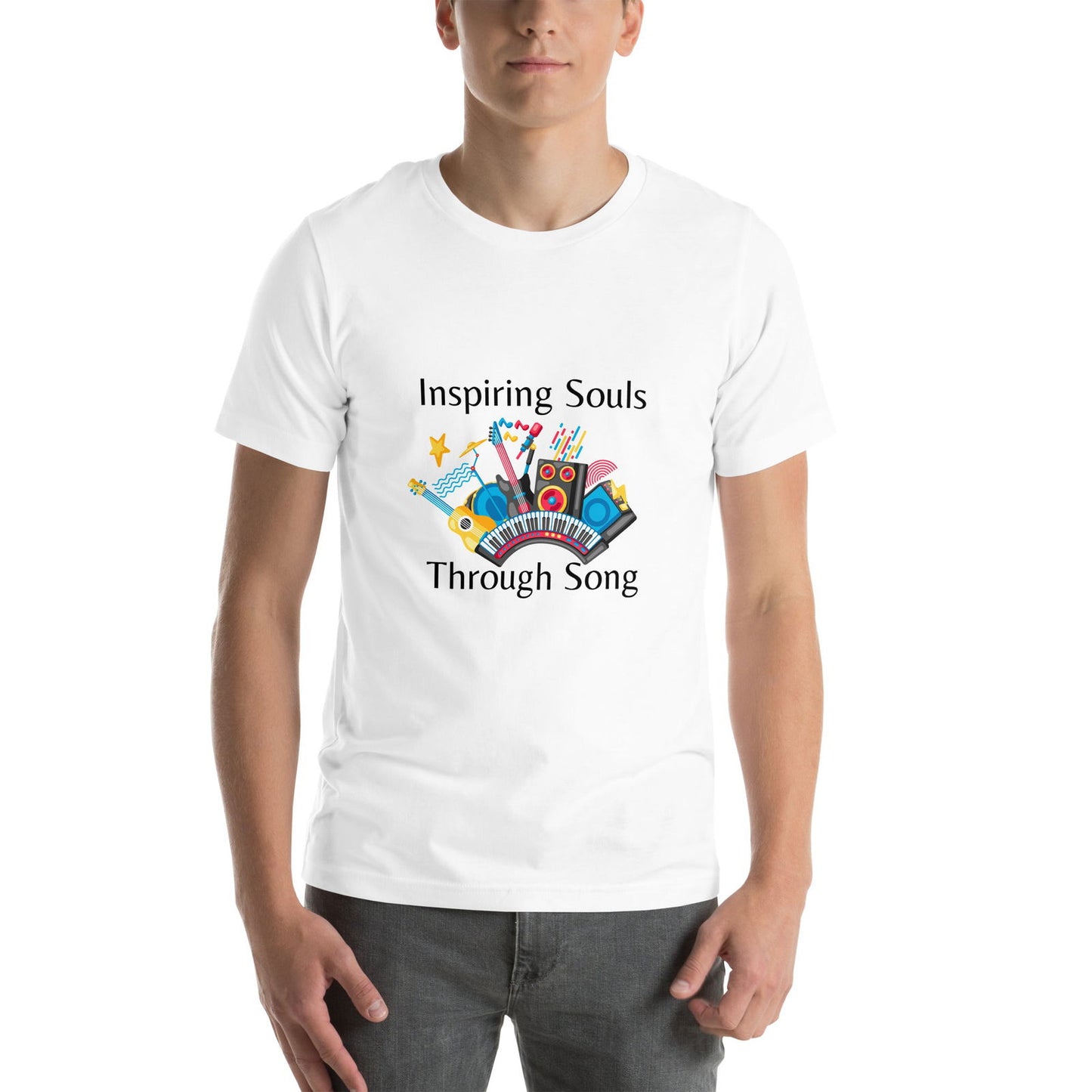 Inspiring Souls Through Song | Short Sleeve | Unisex T-Shirt - #tag1# - #tag2# -