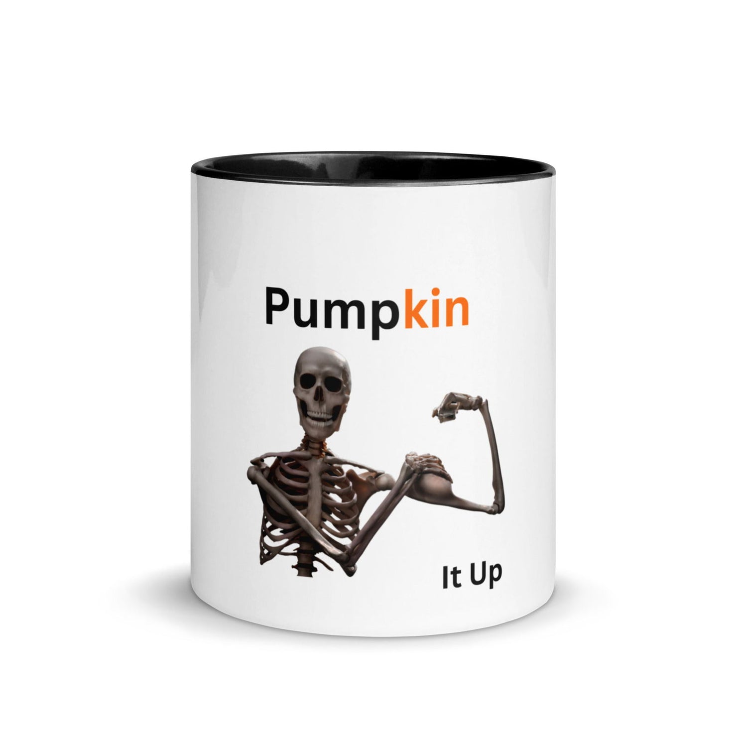 Pumpkin It Up halloween Mug with Color Inside - #tag1# - #tag2# -