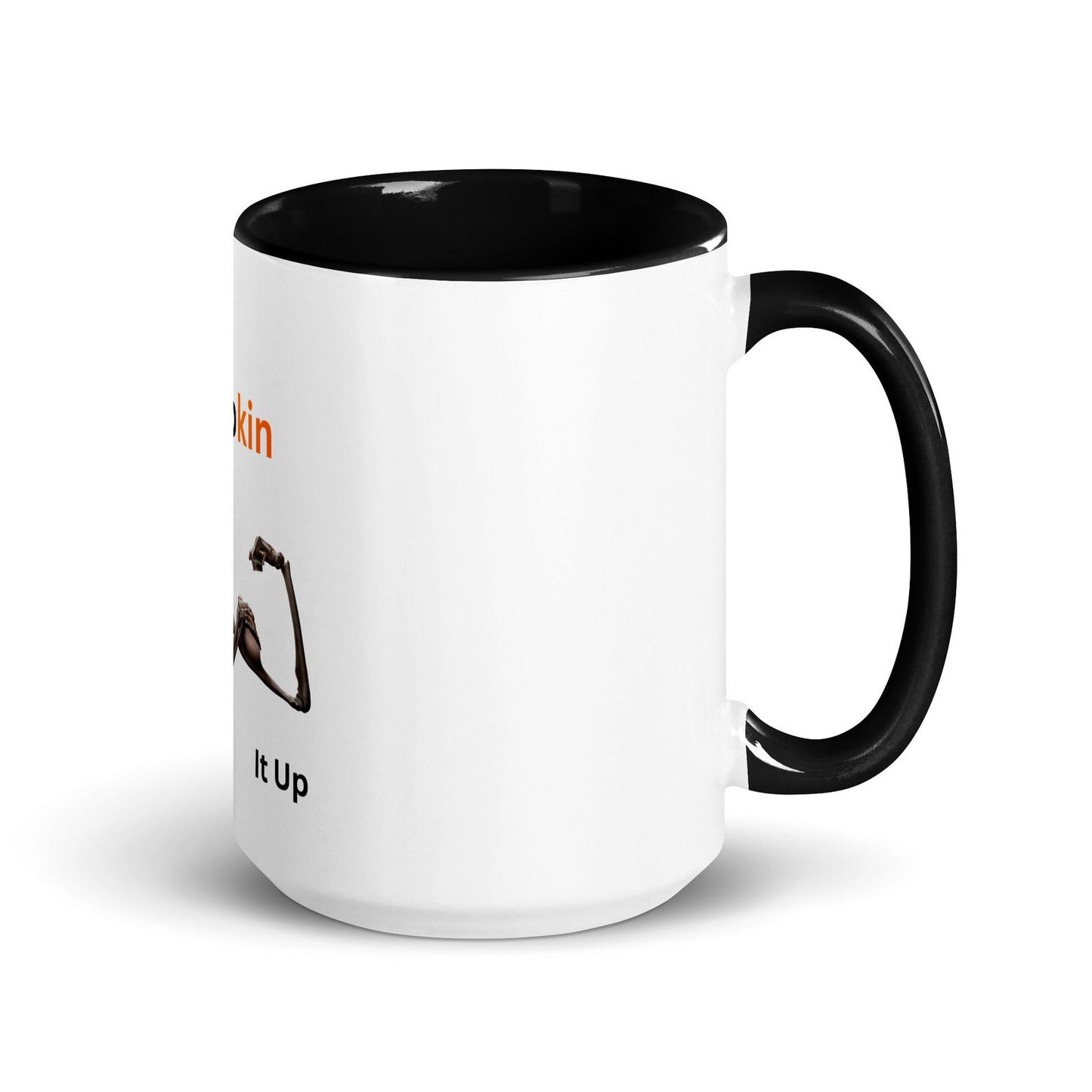 Pumpkin It Up halloween Mug with Color Inside - #tag1# - #tag2# -