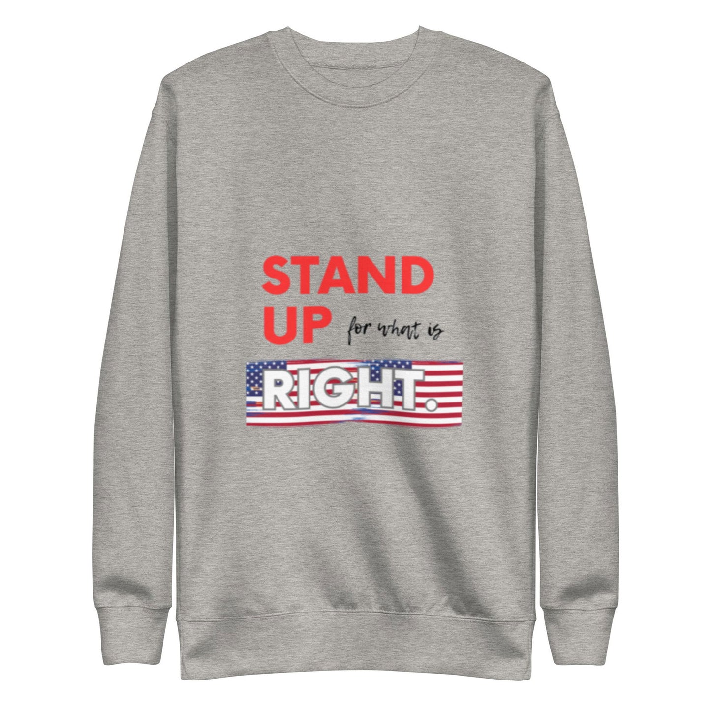 Stand Up For What Is Right Unisex Premium Sweatshirt - #tag1# - #tag2# -