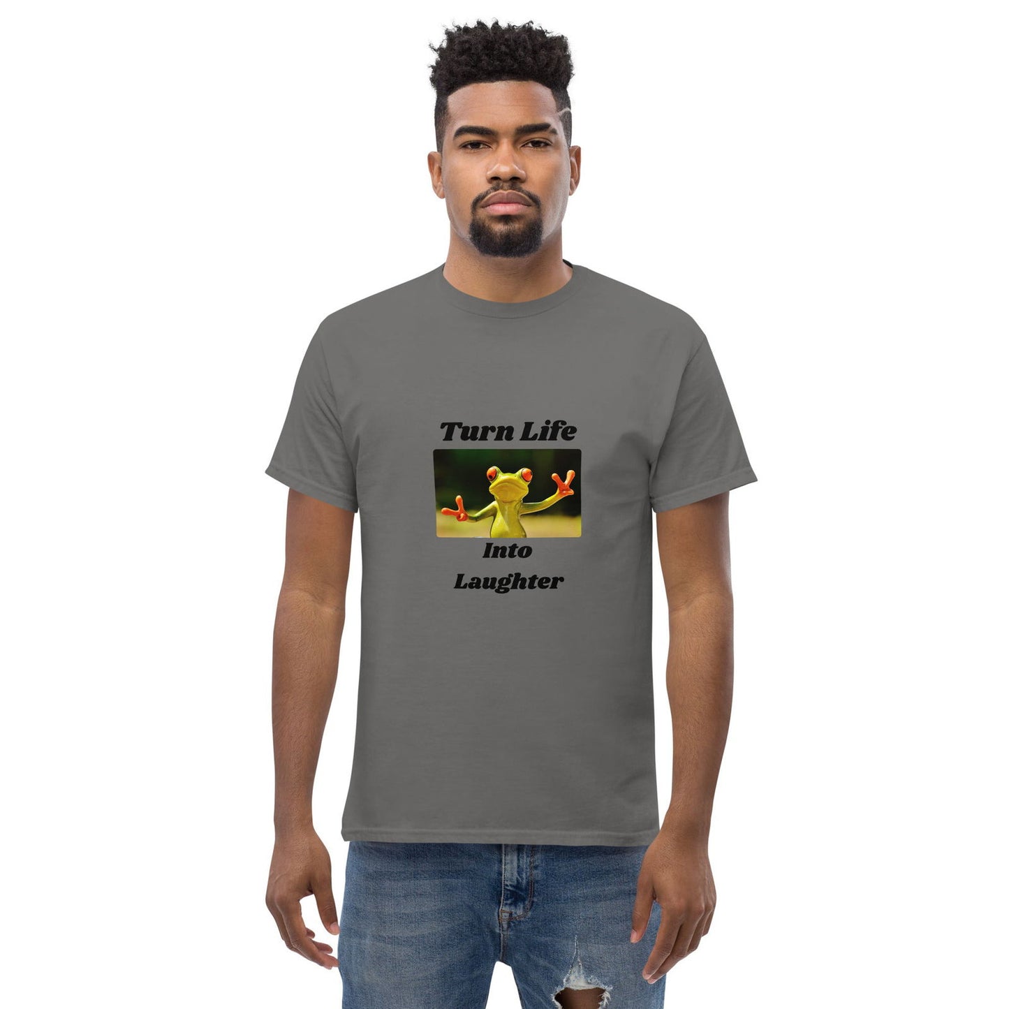 Turn Life Into Laughter Unisex classic tee - #tag1# - #tag2# -
