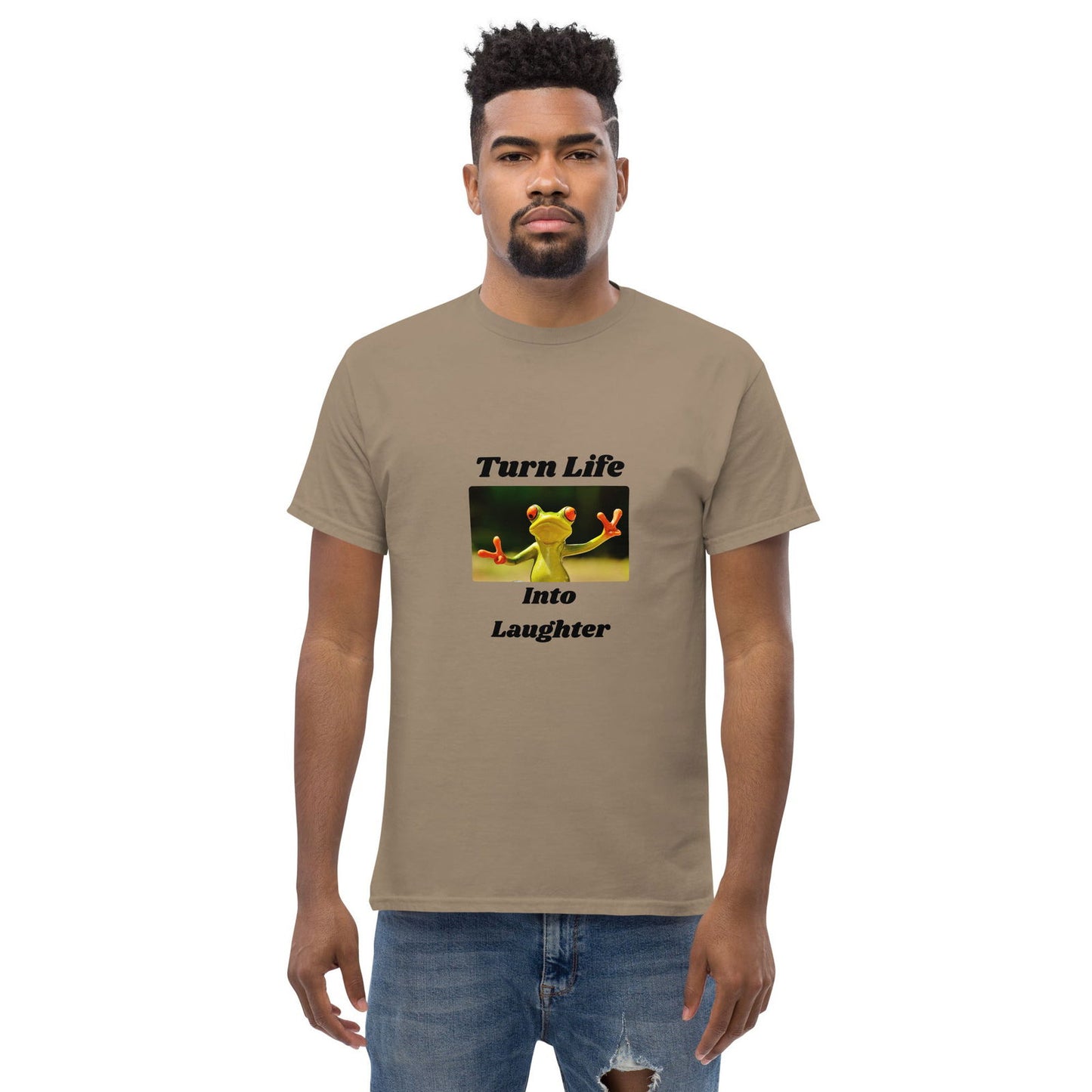 Turn Life Into Laughter Unisex classic tee - #tag1# - #tag2# -