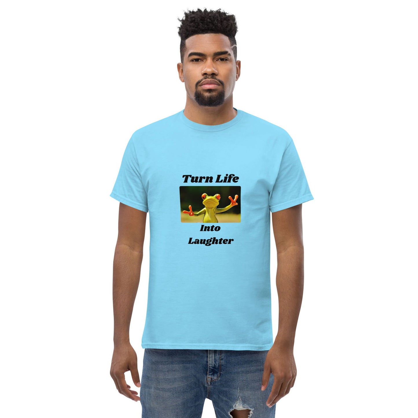 Turn Life Into Laughter Unisex classic tee - #tag1# - #tag2# -