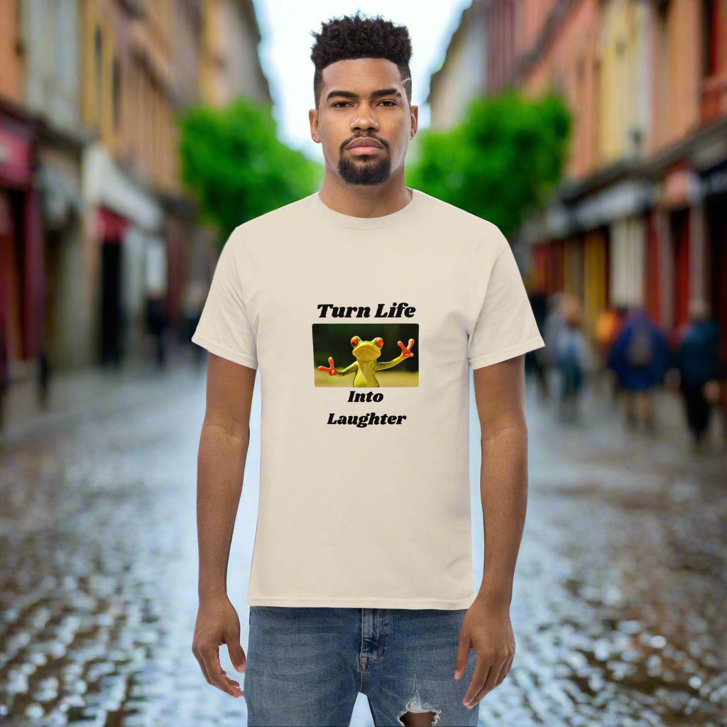 Turn Life Into Laughter Unisex classic tee - #tag1# - #tag2# -