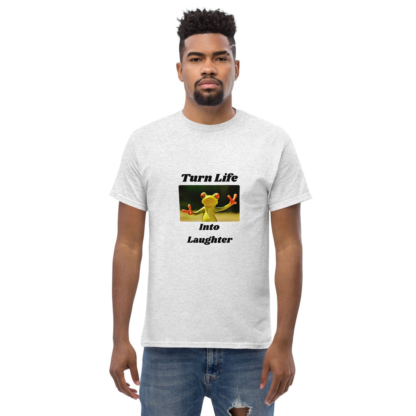 Turn Life Into Laughter Unisex classic tee - #tag1# - #tag2# -