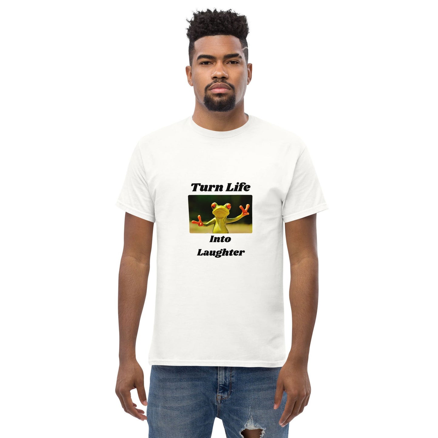 Turn Life Into Laughter Unisex classic tee - #tag1# - #tag2# -