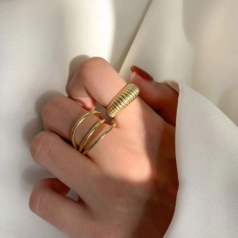 Vintage Stripes Engagement Jewelry - #tag1# - #tag2# -