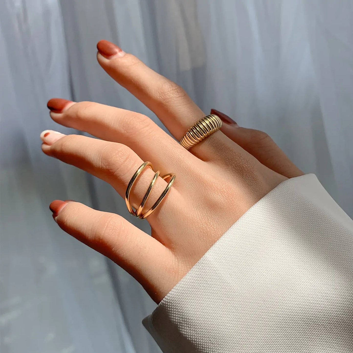 Vintage Stripes Engagement Jewelry - #tag1# - #tag2# -