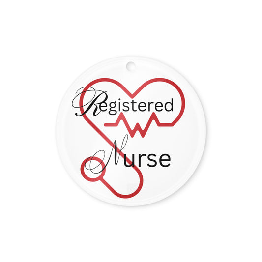 Registered Nurse | Acrylic Ornament   - #tag1# - #tag2# -