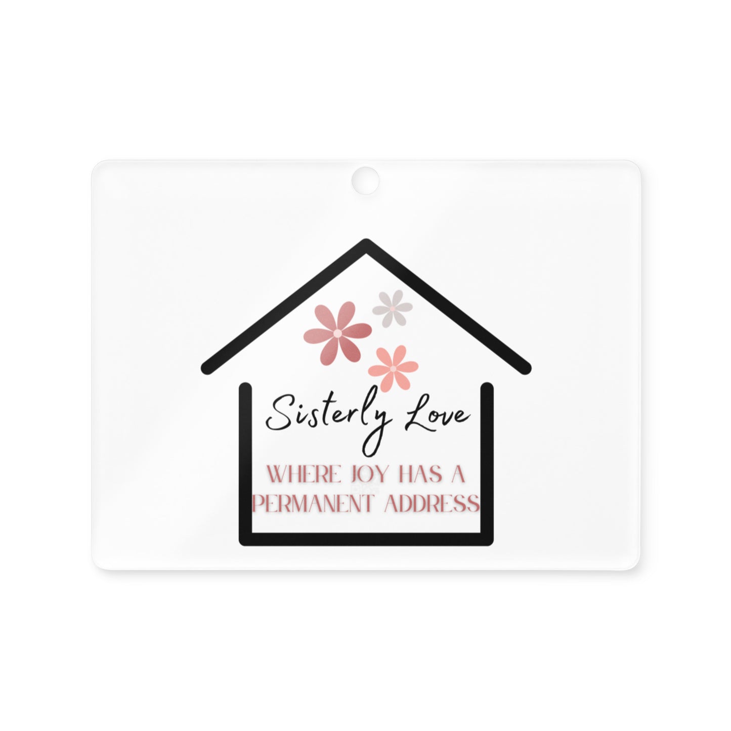 Sisterly Love | Acrylic Ornament - #tag1# - #tag2# -