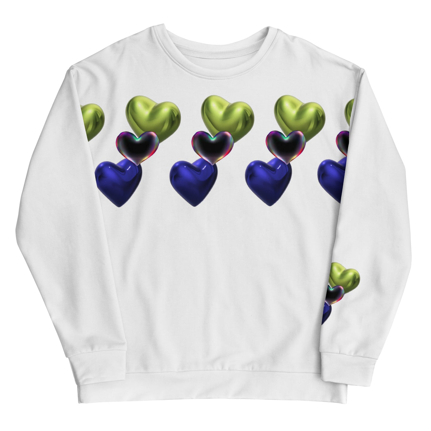 Hearts | Unisex Sweatshirt - #tag1# - #tag2# -