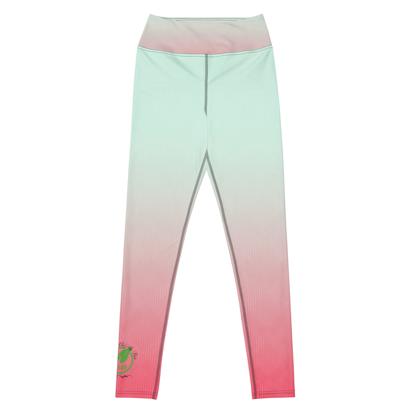 Compassion On My Plate Vegan | Yoga Leggings - #tag1# - #tag2# -