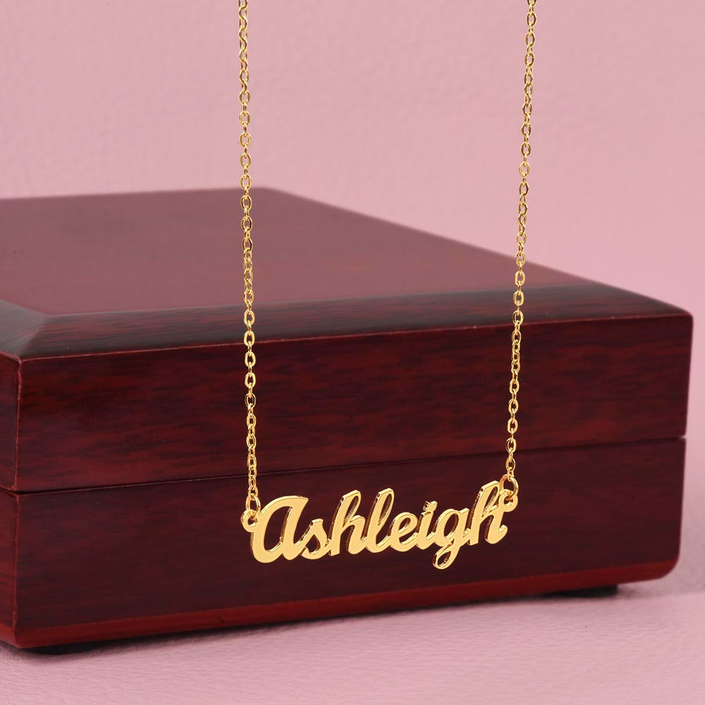 Personalized Name Necklace – Wear Your Story in Style! - #tag1# - #tag2# -