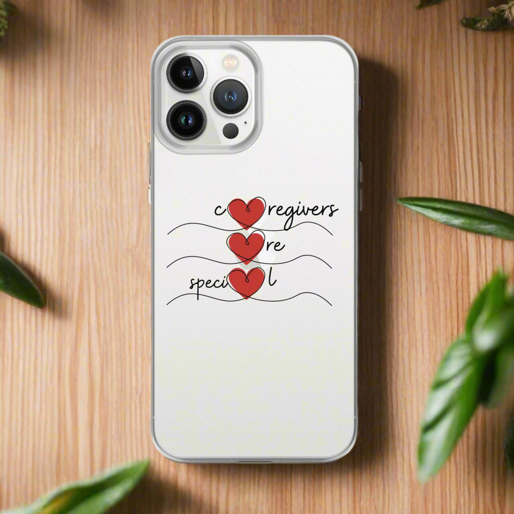 Caregivers Are Special | Clear Case for iPhone® - #tag1# - #tag2# -